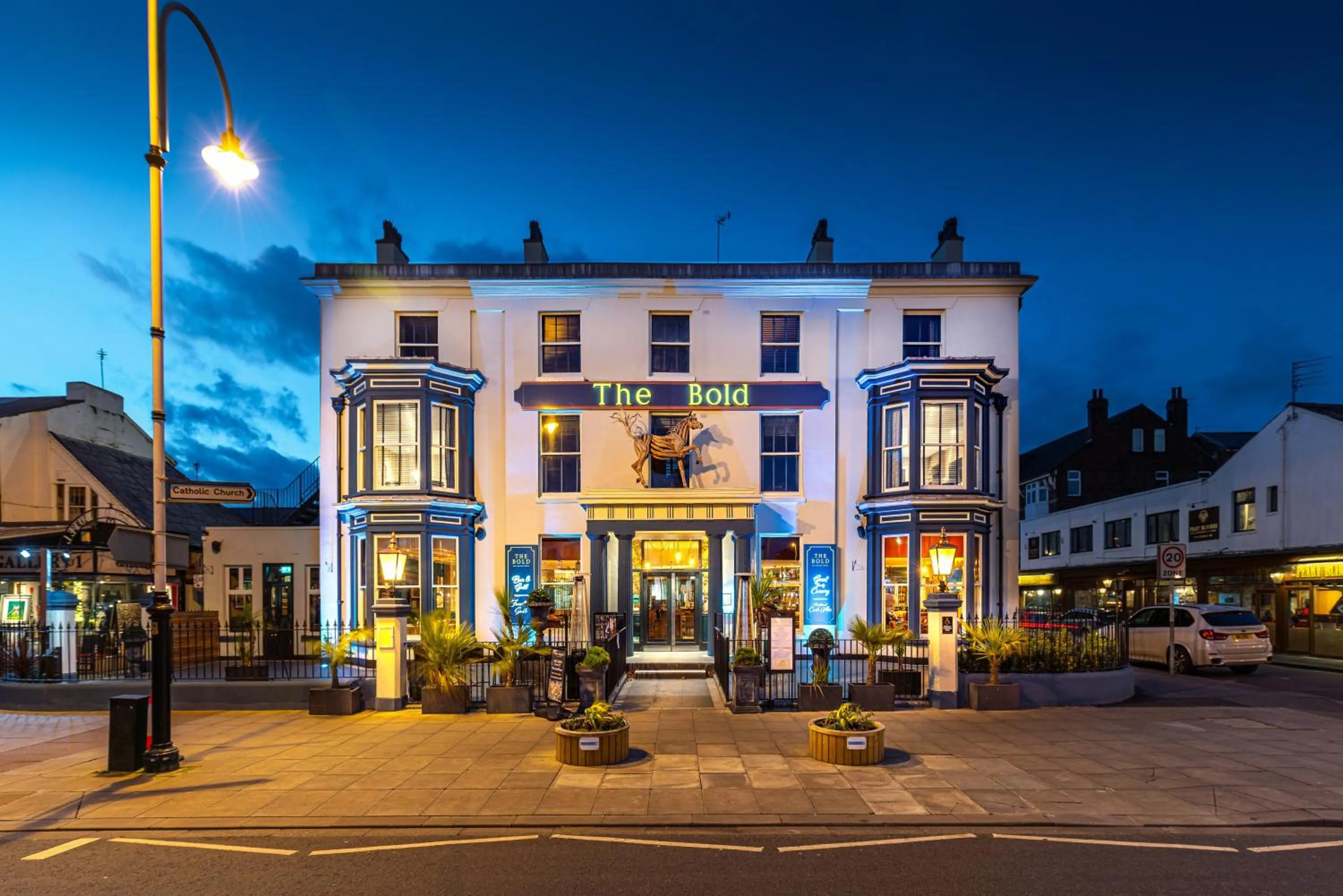 Facade/entrance in The Bold Hotel; BW Signature Collection