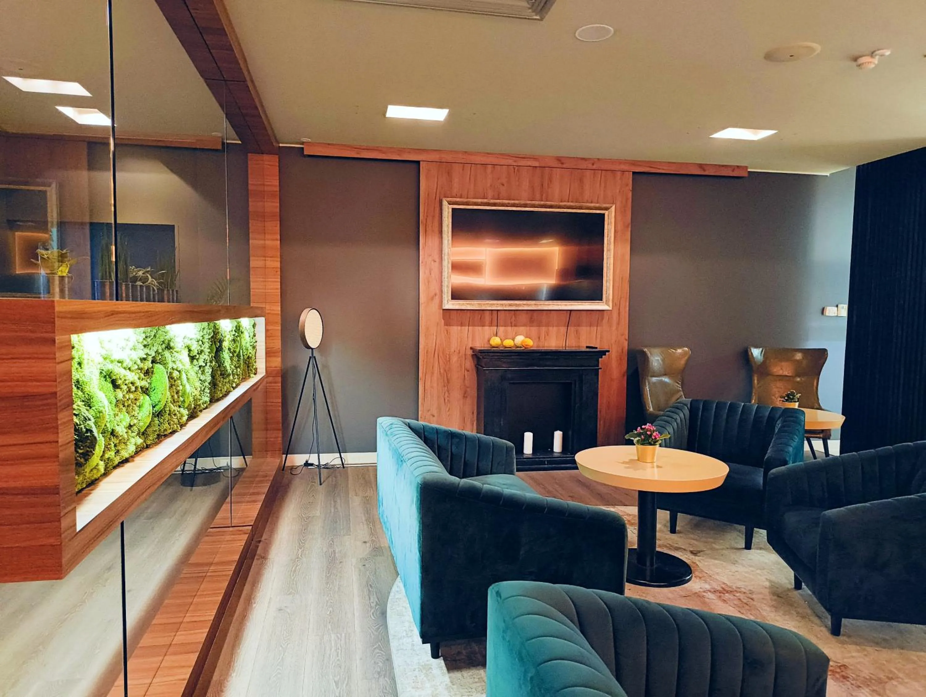 Communal lounge/ TV room in Mercure Marijampole