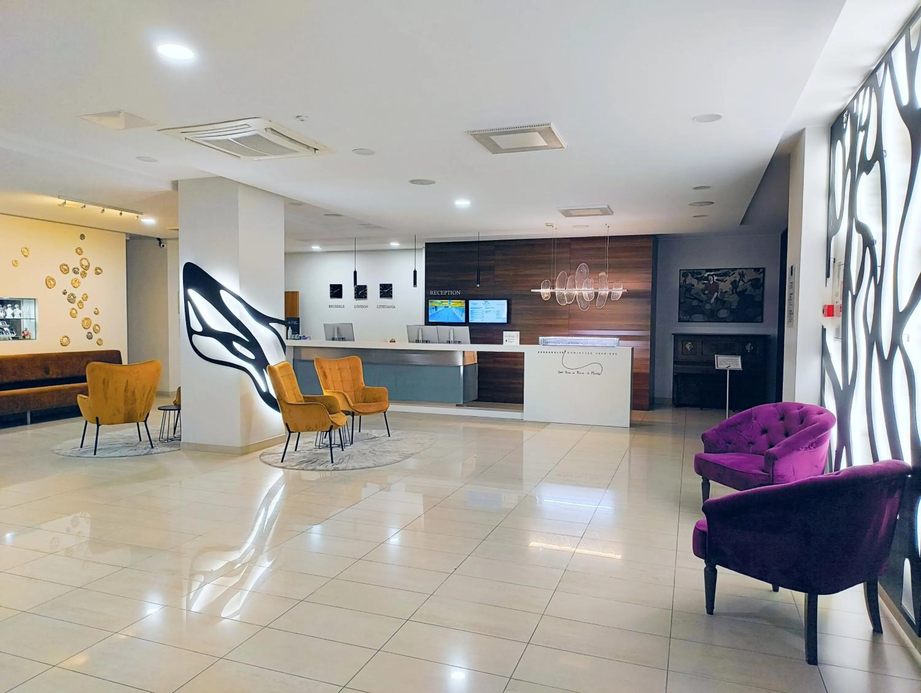 Lobby or reception in Mercure Marijampole