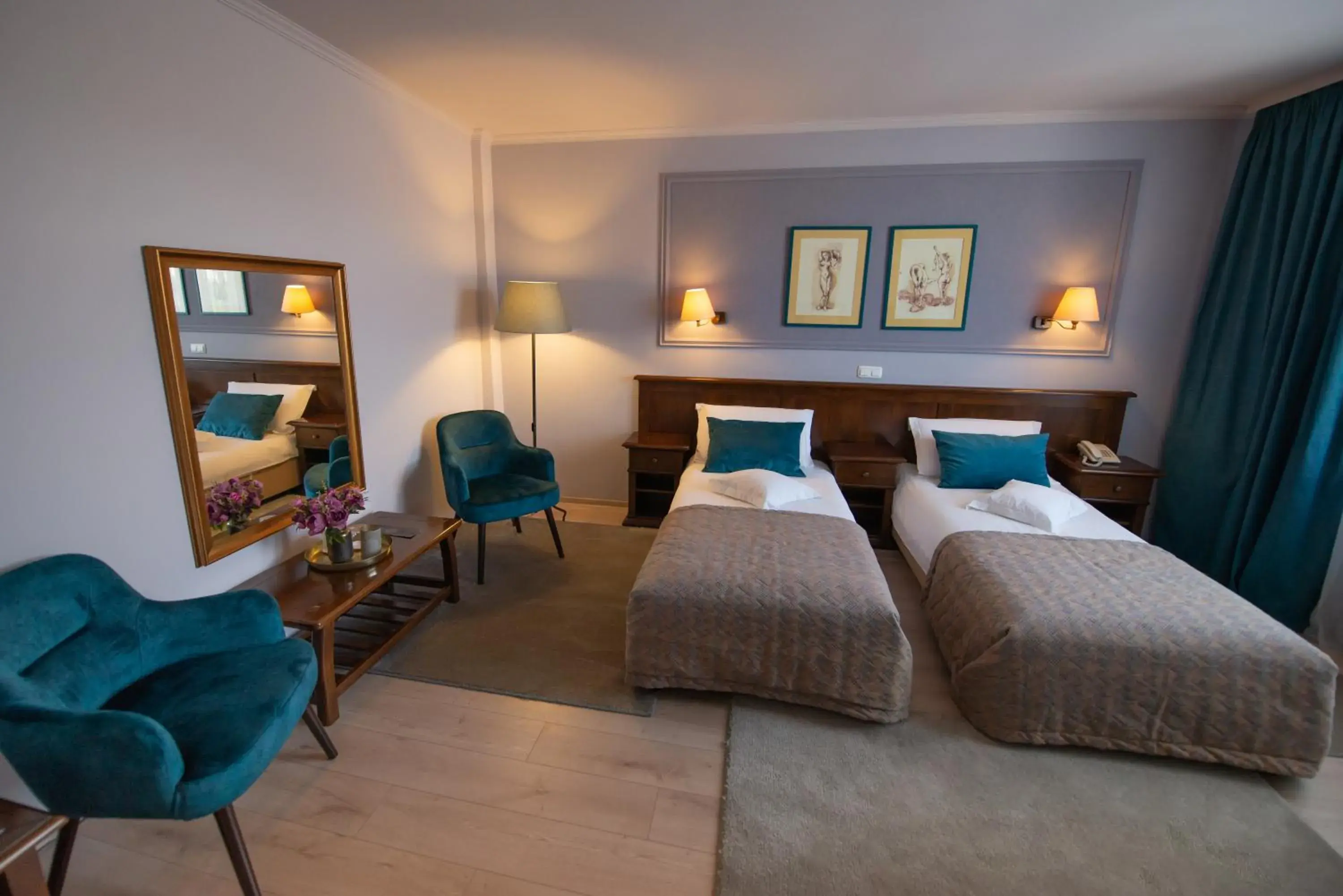 Twin Room in Hotel Wien Twin Room in Hotel Wien