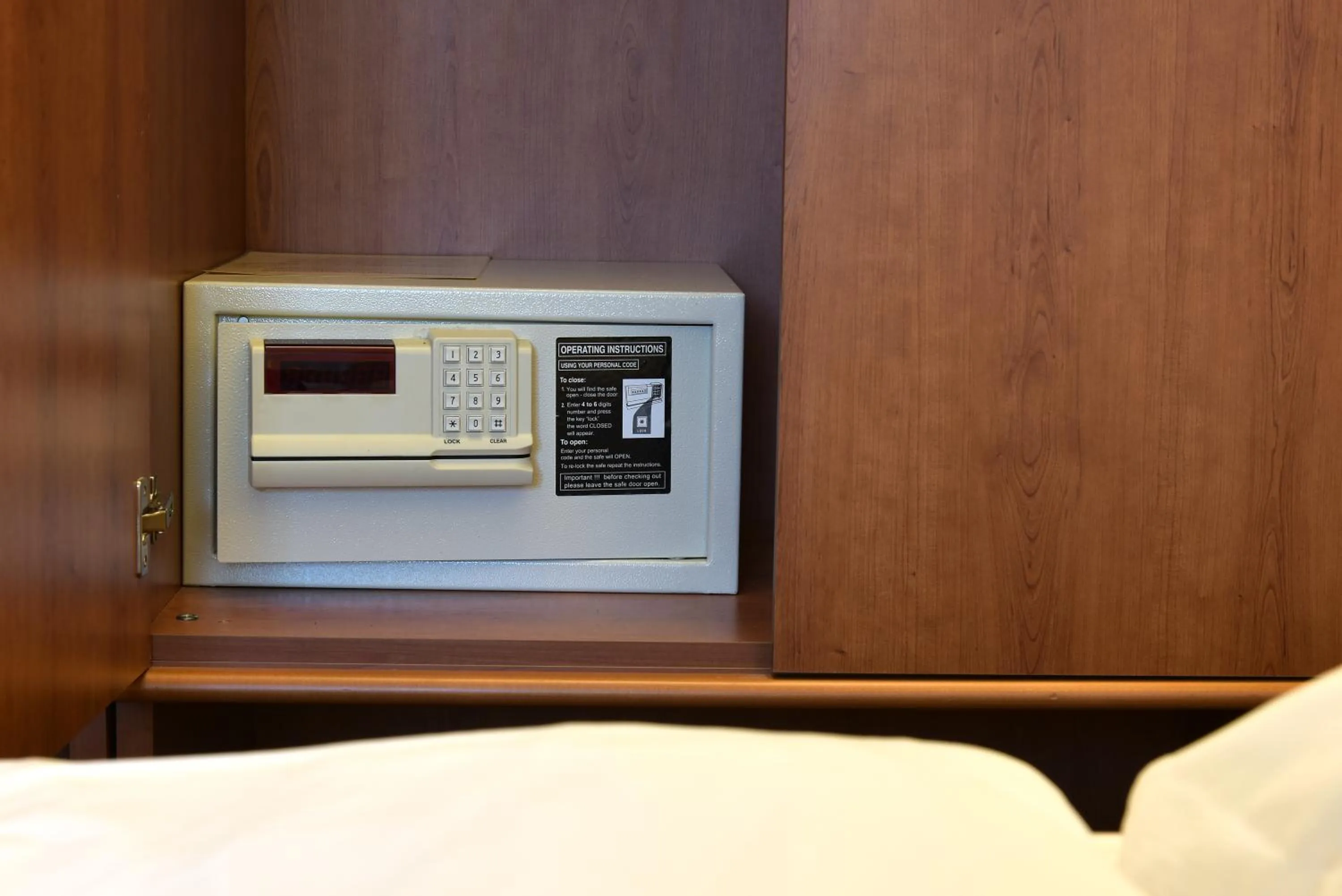 safe in Hotel Brasov