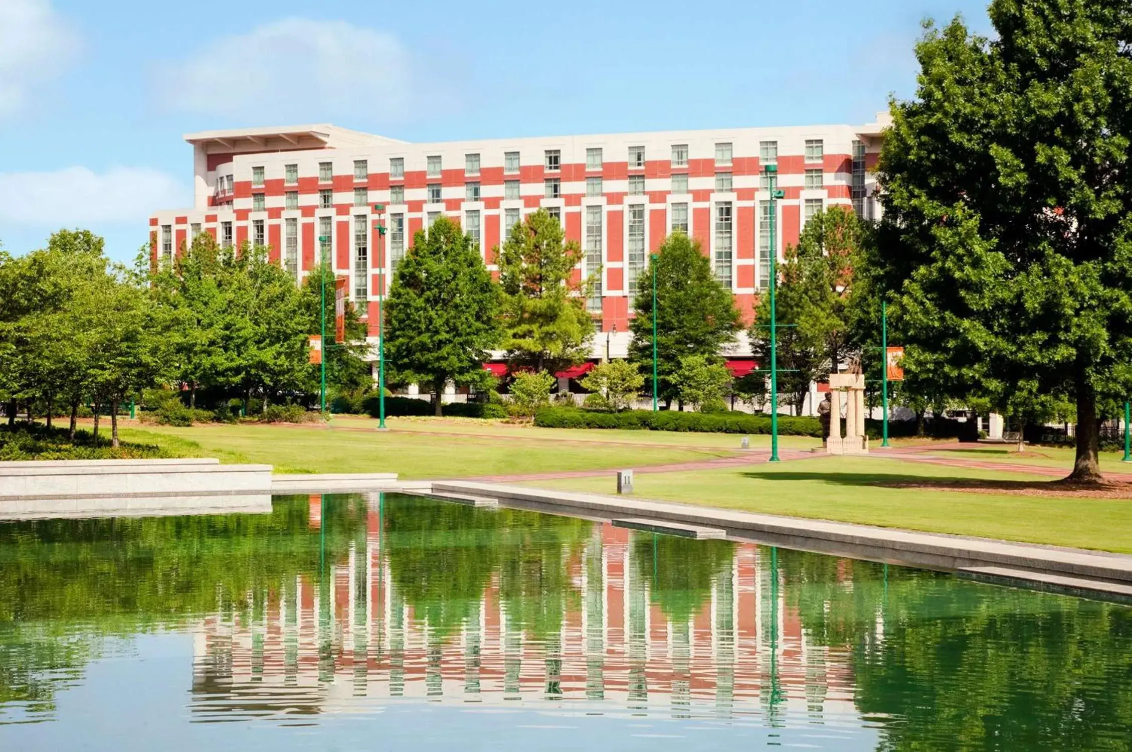 Property building in Embassy Suites by Hilton Atlanta at Centennial Olympic Park Property building in Embassy Suites by Hilton Atlanta at Centennial Olympic Park