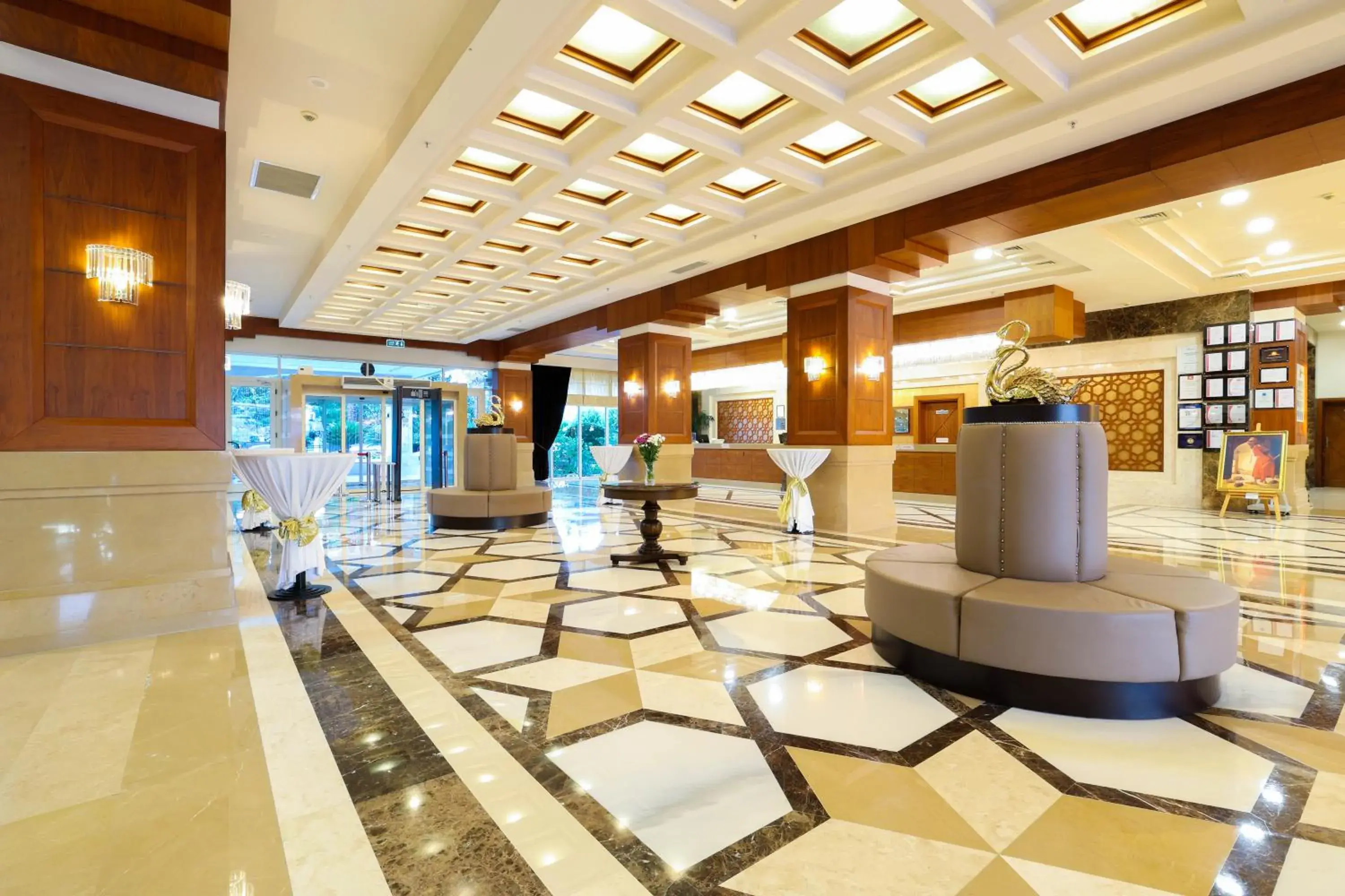 Lobby or reception in Crystal De Luxe Resort & Spa - All Inclusive Lobby or reception in Crystal De Luxe Resort & Spa - All Inclusive