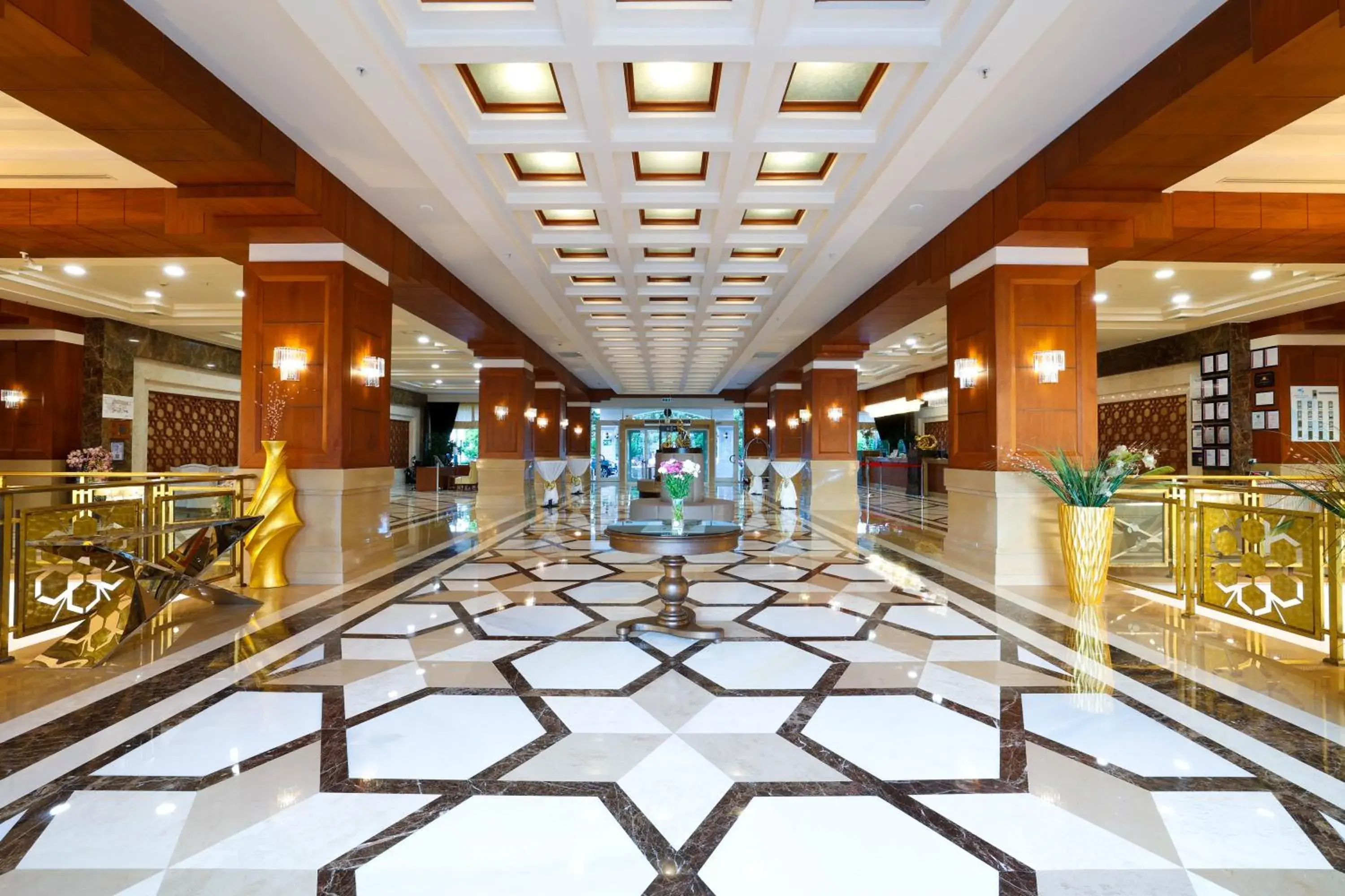 Lobby or reception in Crystal De Luxe Resort & Spa - All Inclusive Lobby or reception in Crystal De Luxe Resort & Spa - All Inclusive