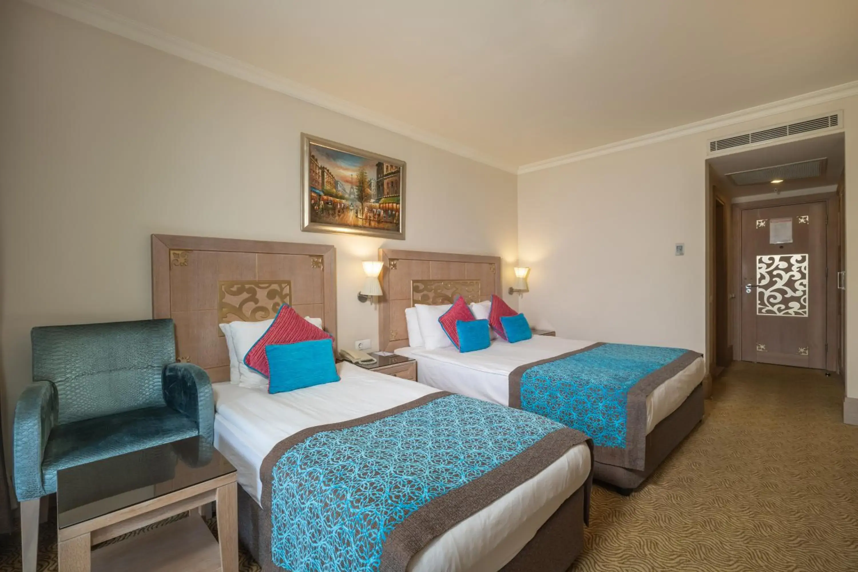 Property building, Bed in Crystal De Luxe Resort & Spa - All Inclusive Property building, Bed in Crystal De Luxe Resort & Spa - All Inclusive