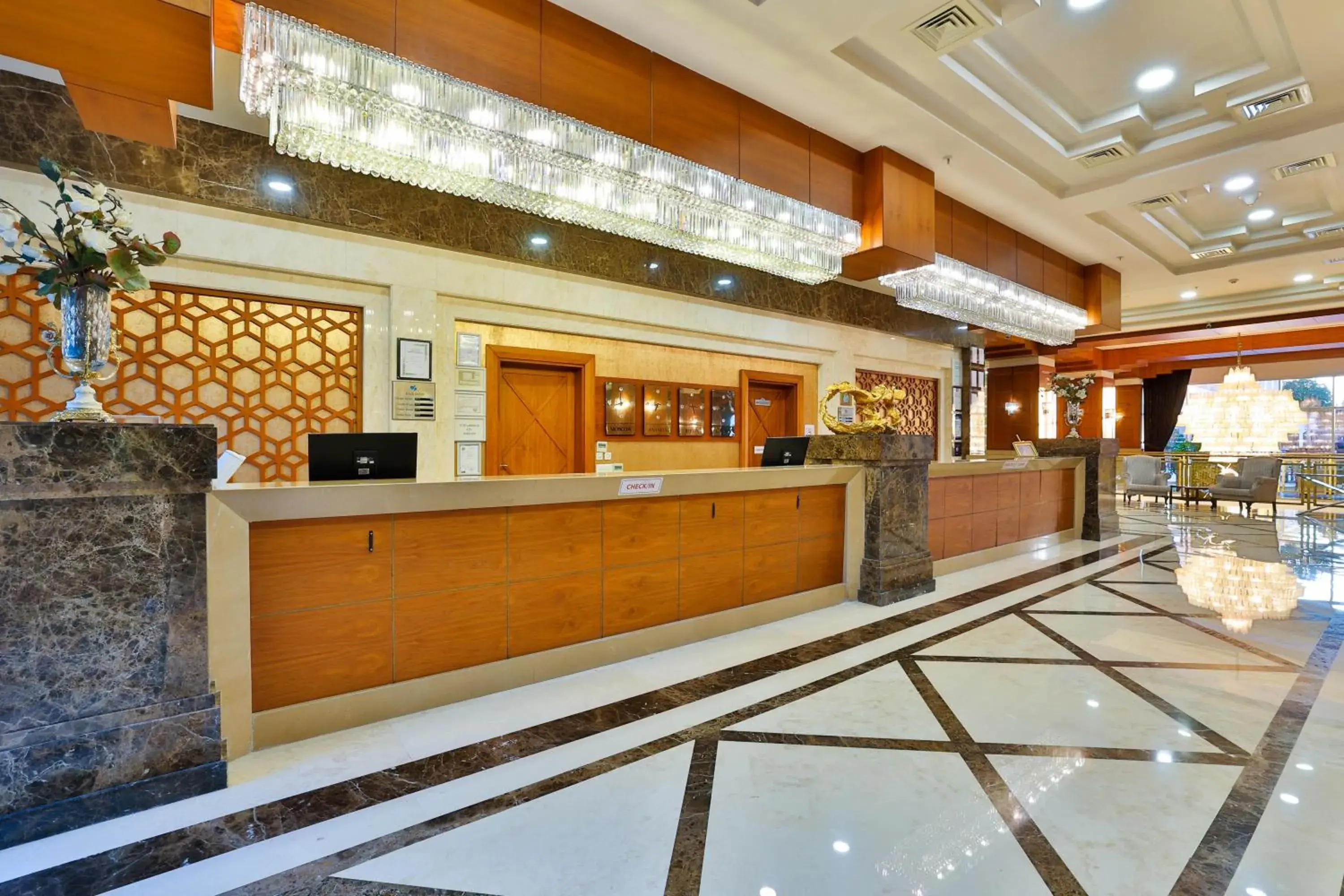Lobby or reception in Crystal De Luxe Resort & Spa - All Inclusive Lobby or reception in Crystal De Luxe Resort & Spa - All Inclusive