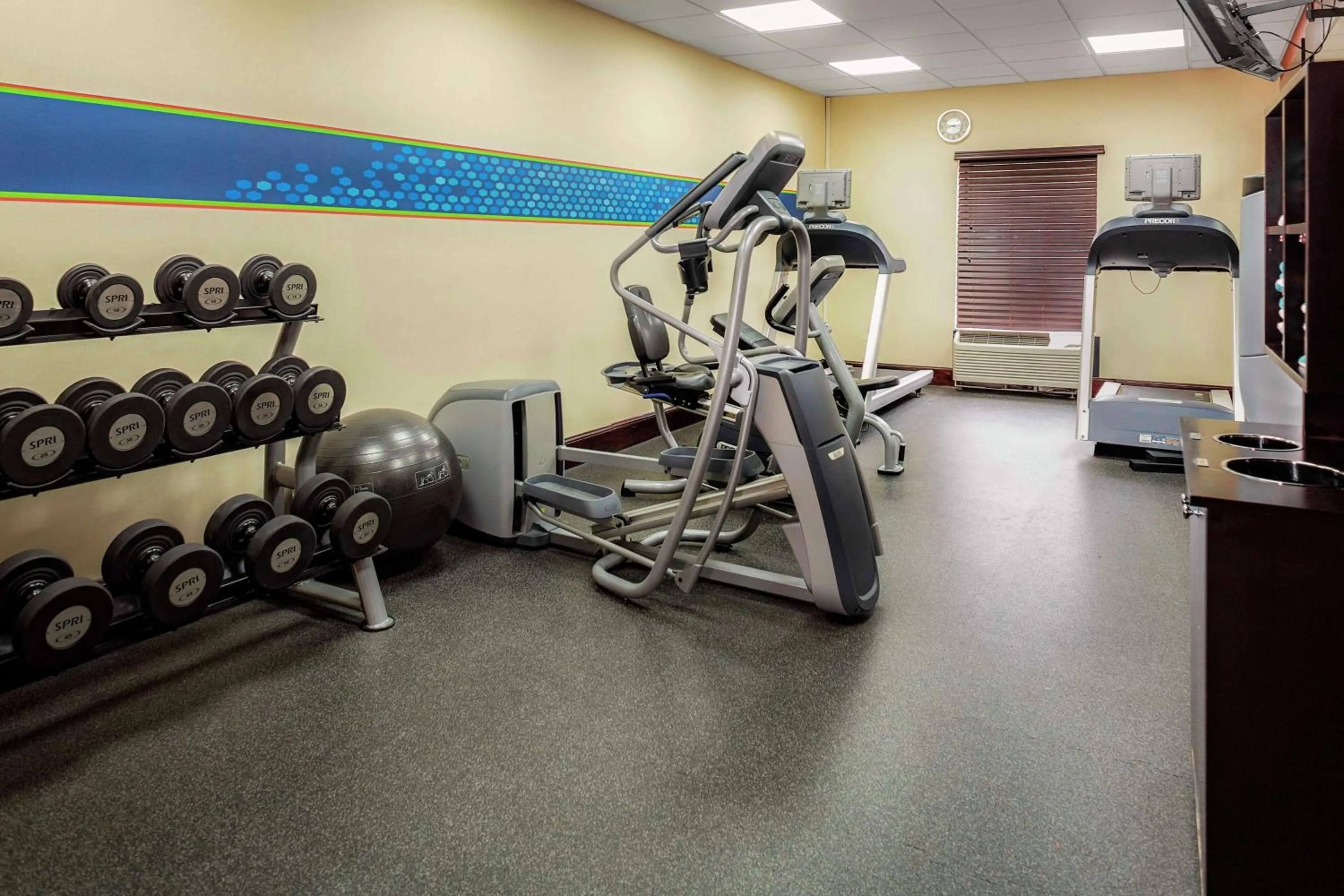 Fitness centre/facilities in Hampton Inn Atlanta-Fairburn
