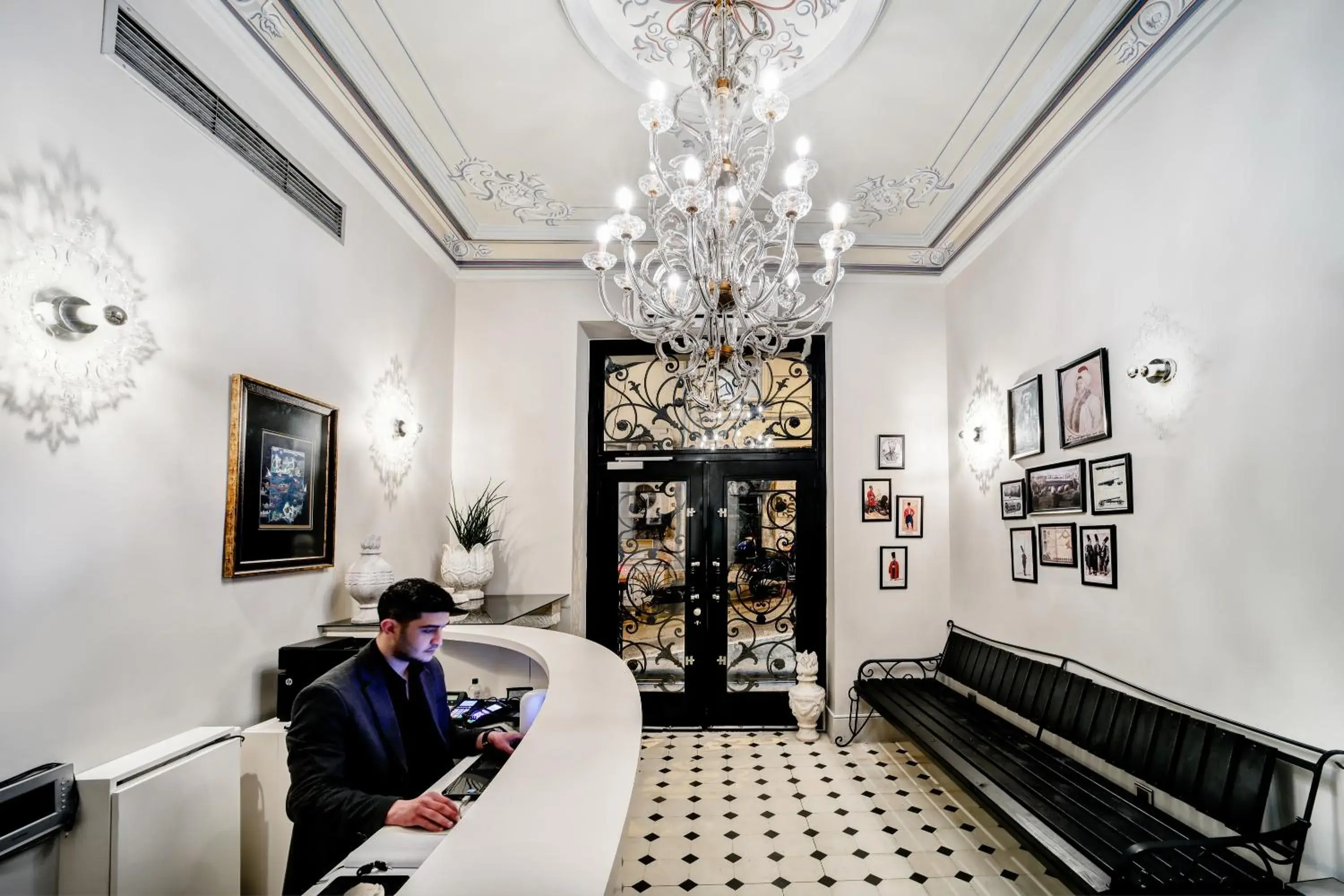 Lobby or reception in The Story Hotel Pera Lobby or reception in The Story Hotel Pera