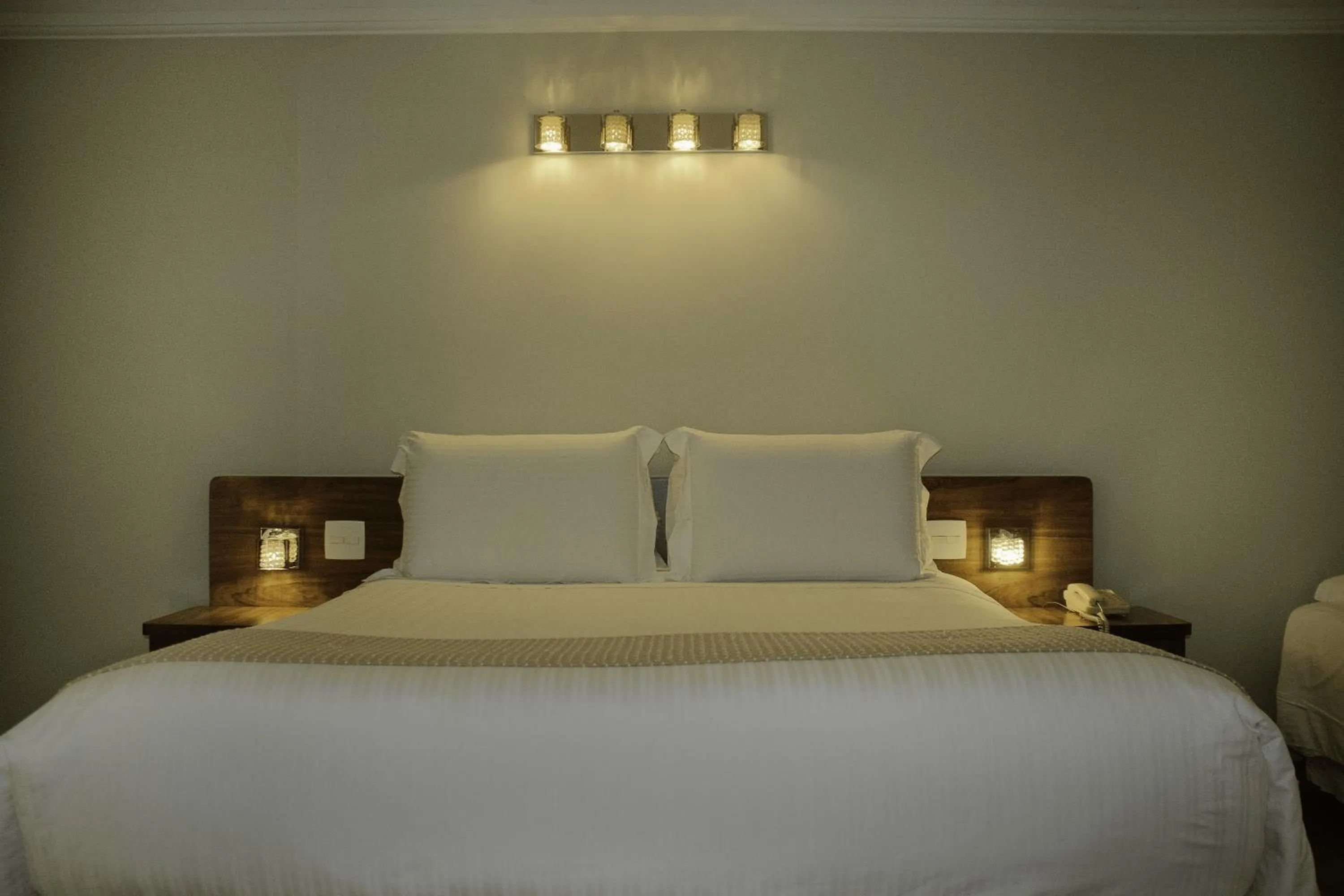 Bed in Pousada Big Bear