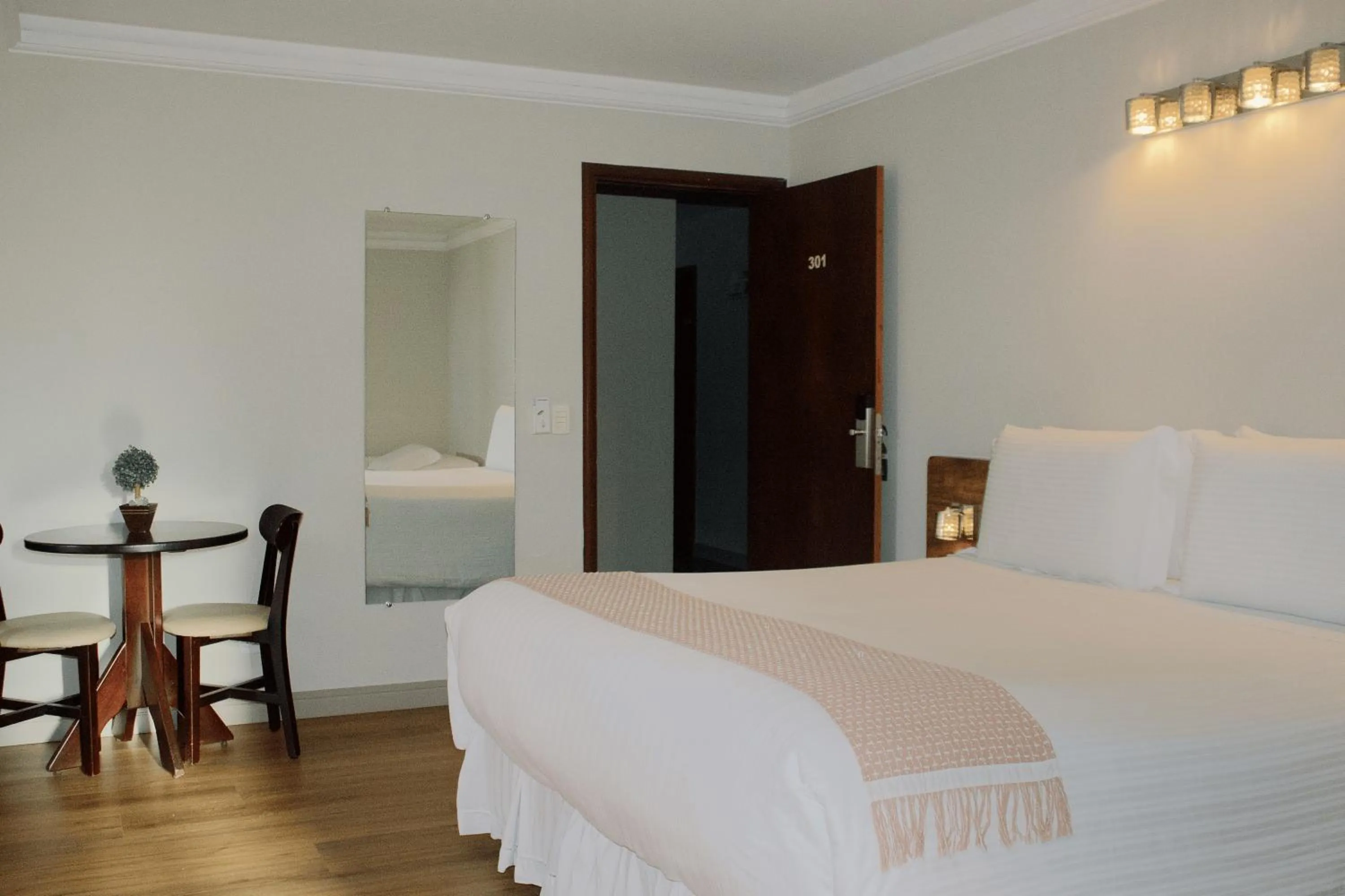 Bed in Pousada Big Bear