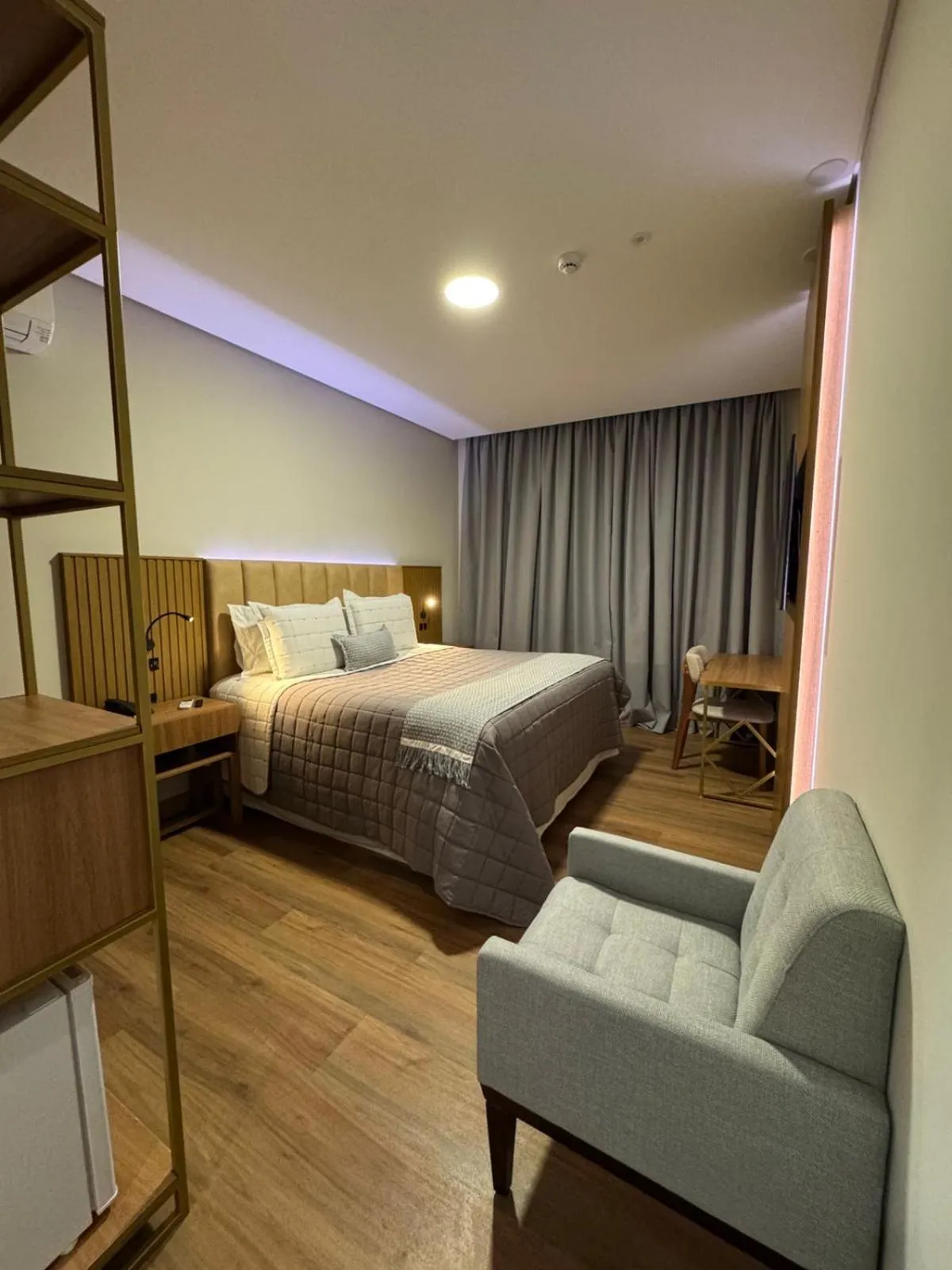 Bed in Pousada Big Bear