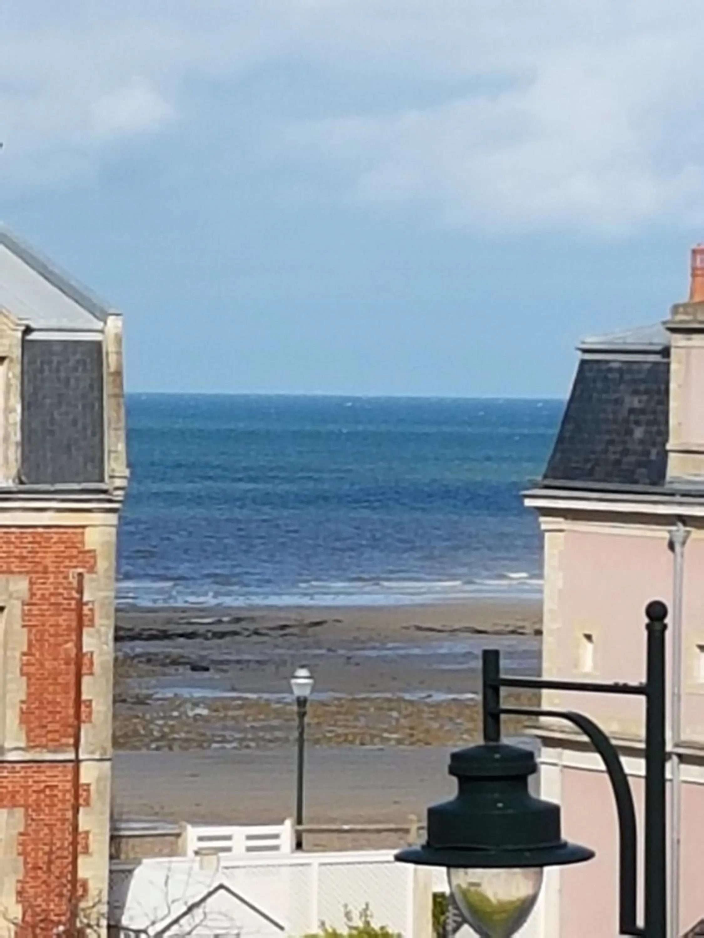 Sea view in Hotel de Normandie