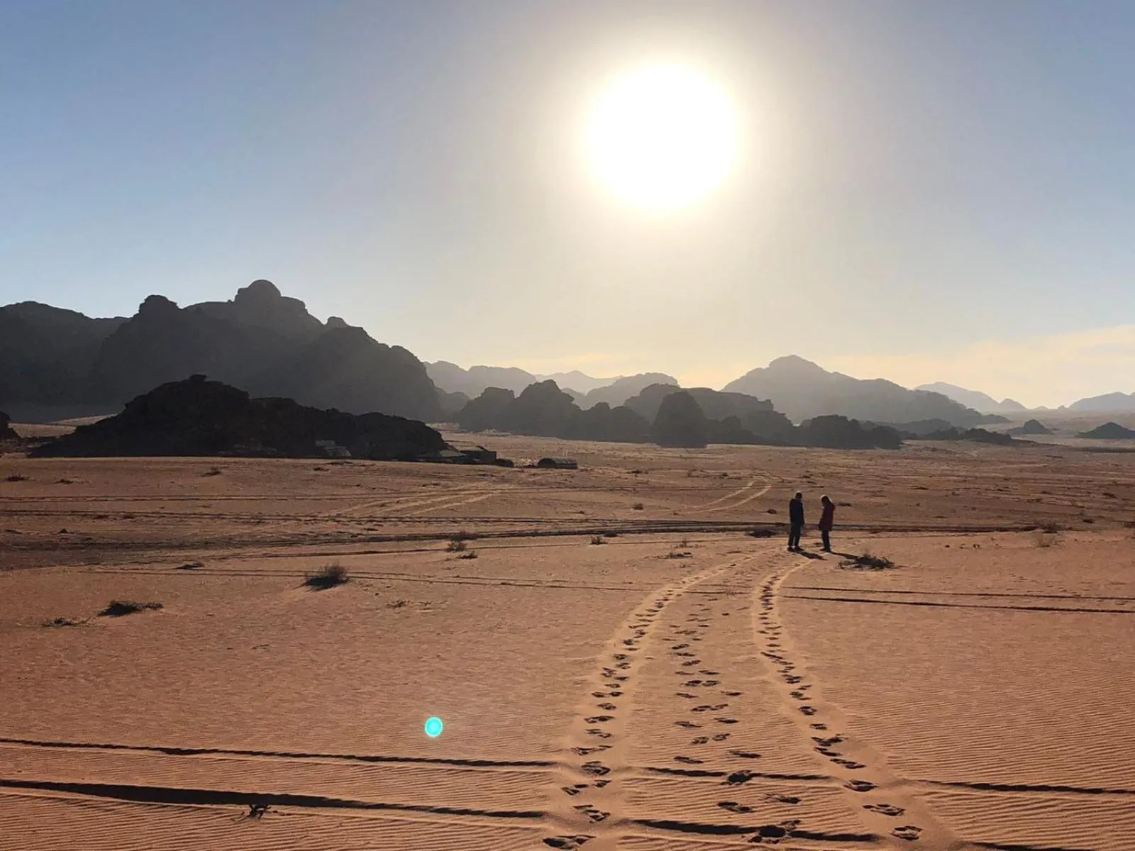 Nearby landmark in Desert Rock camp