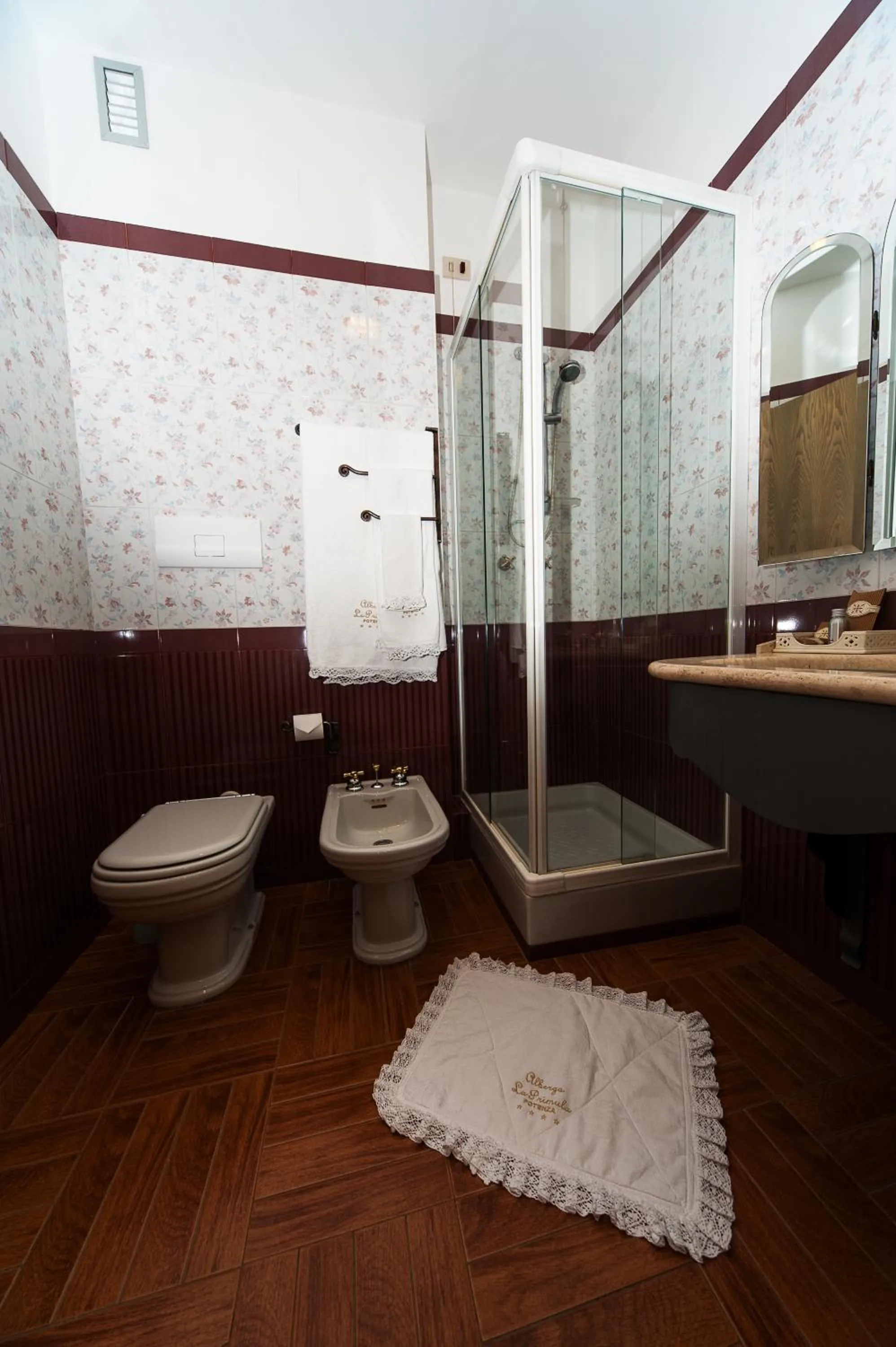 Bathroom in Albergo La Primula
