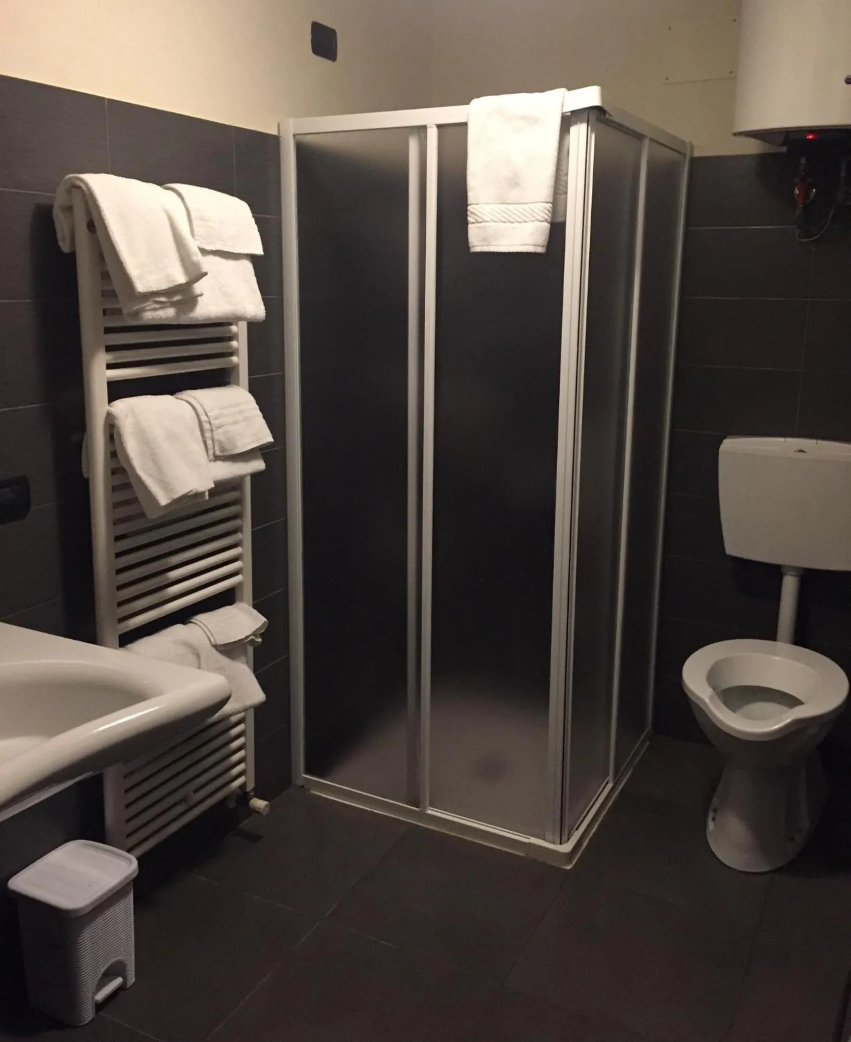 Bathroom in Residence Le Marmotte