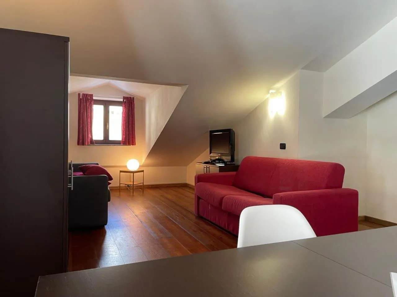 Living room in Residence Le Marmotte