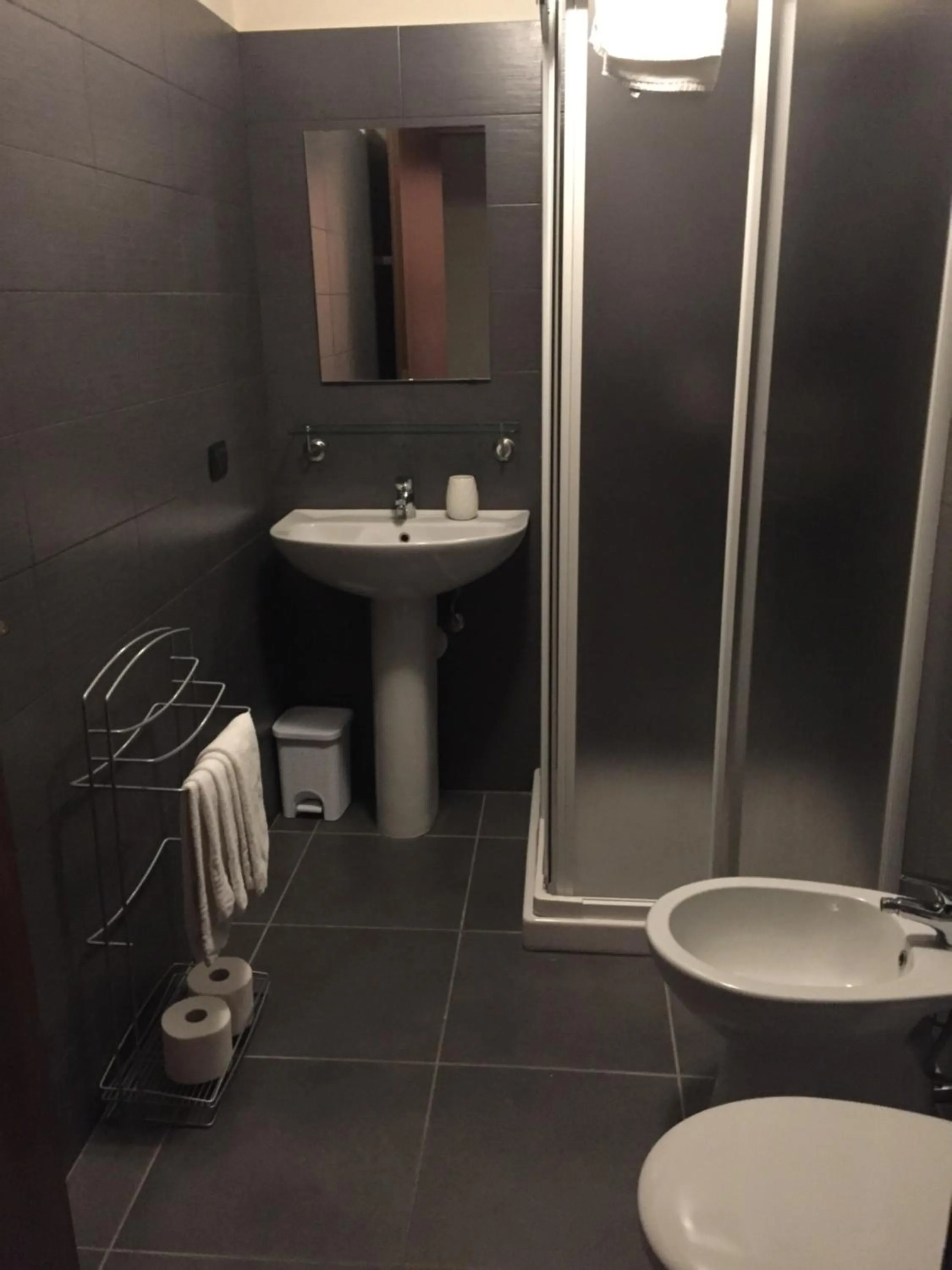 Bathroom in Residence Le Marmotte