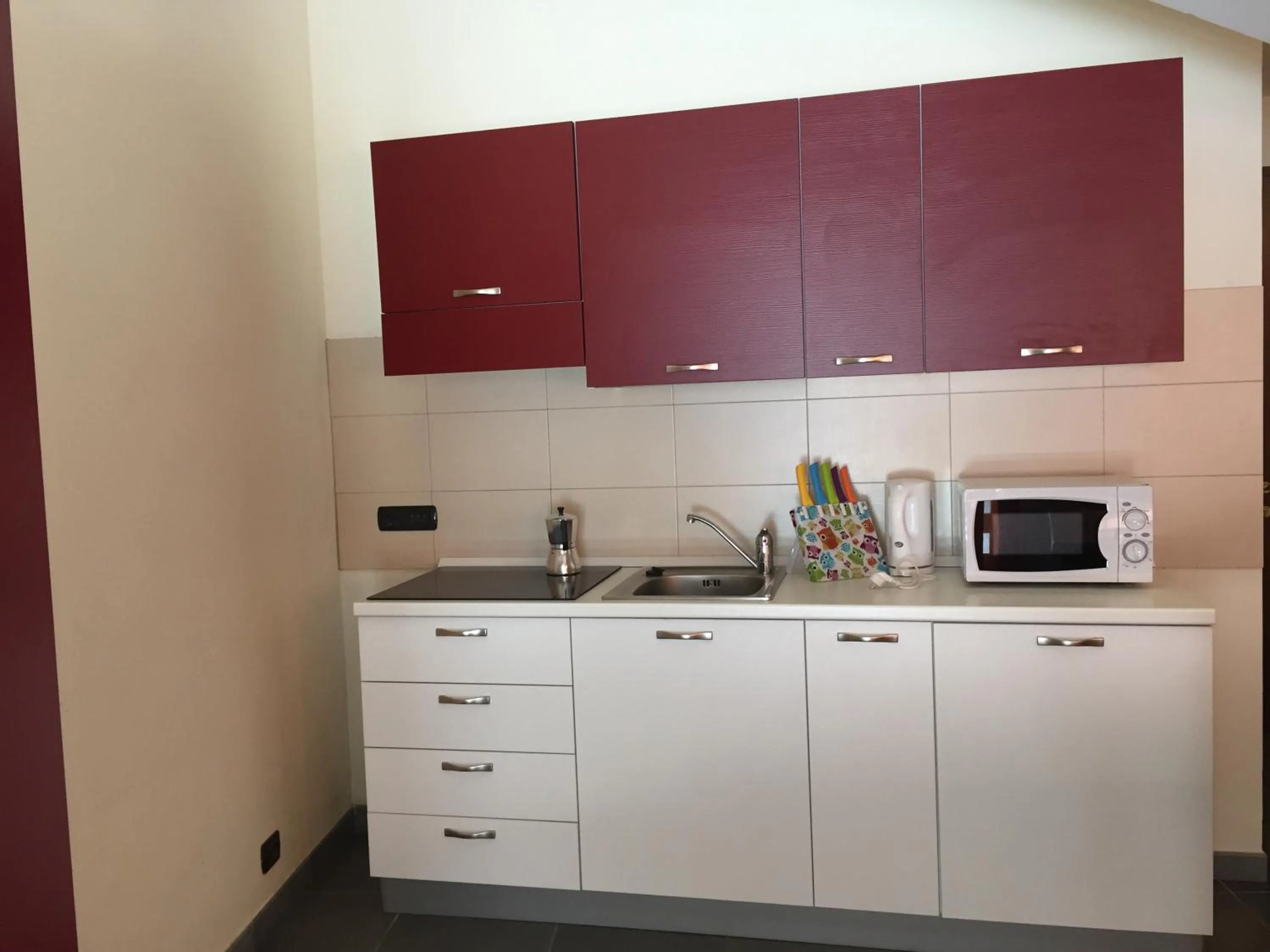 Kitchen or kitchenette in Residence Le Marmotte