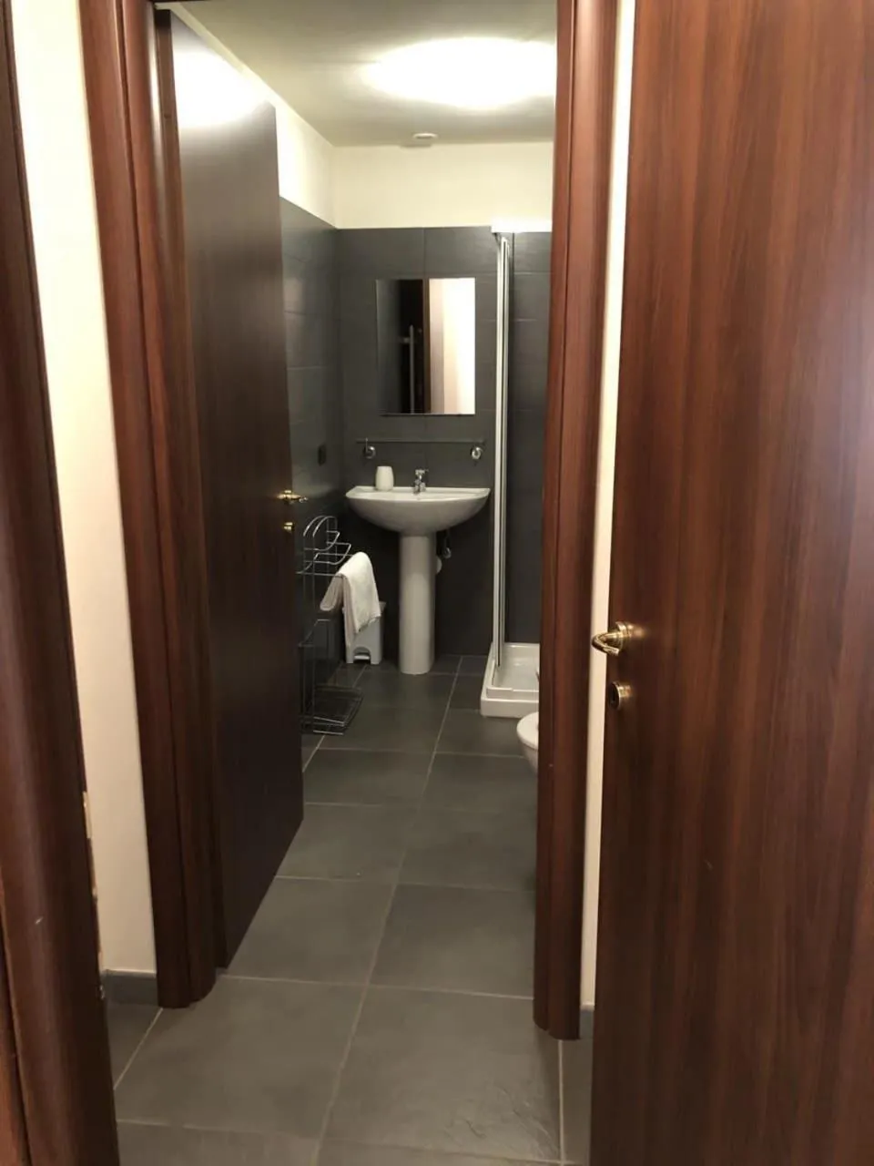 Bathroom in Residence Le Marmotte