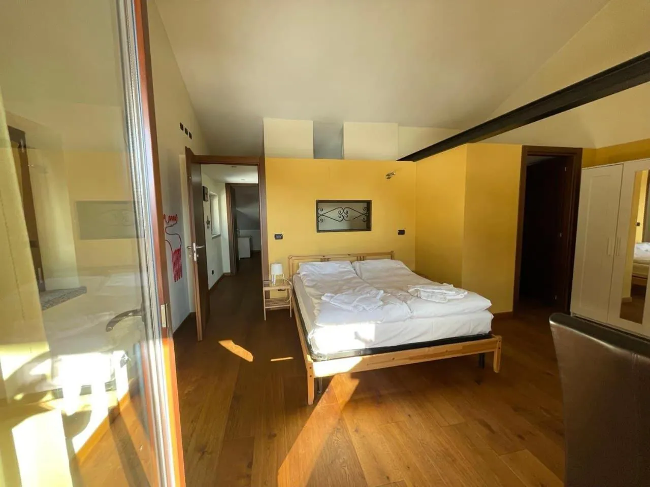 Bedroom, Bed in Residence Le Marmotte