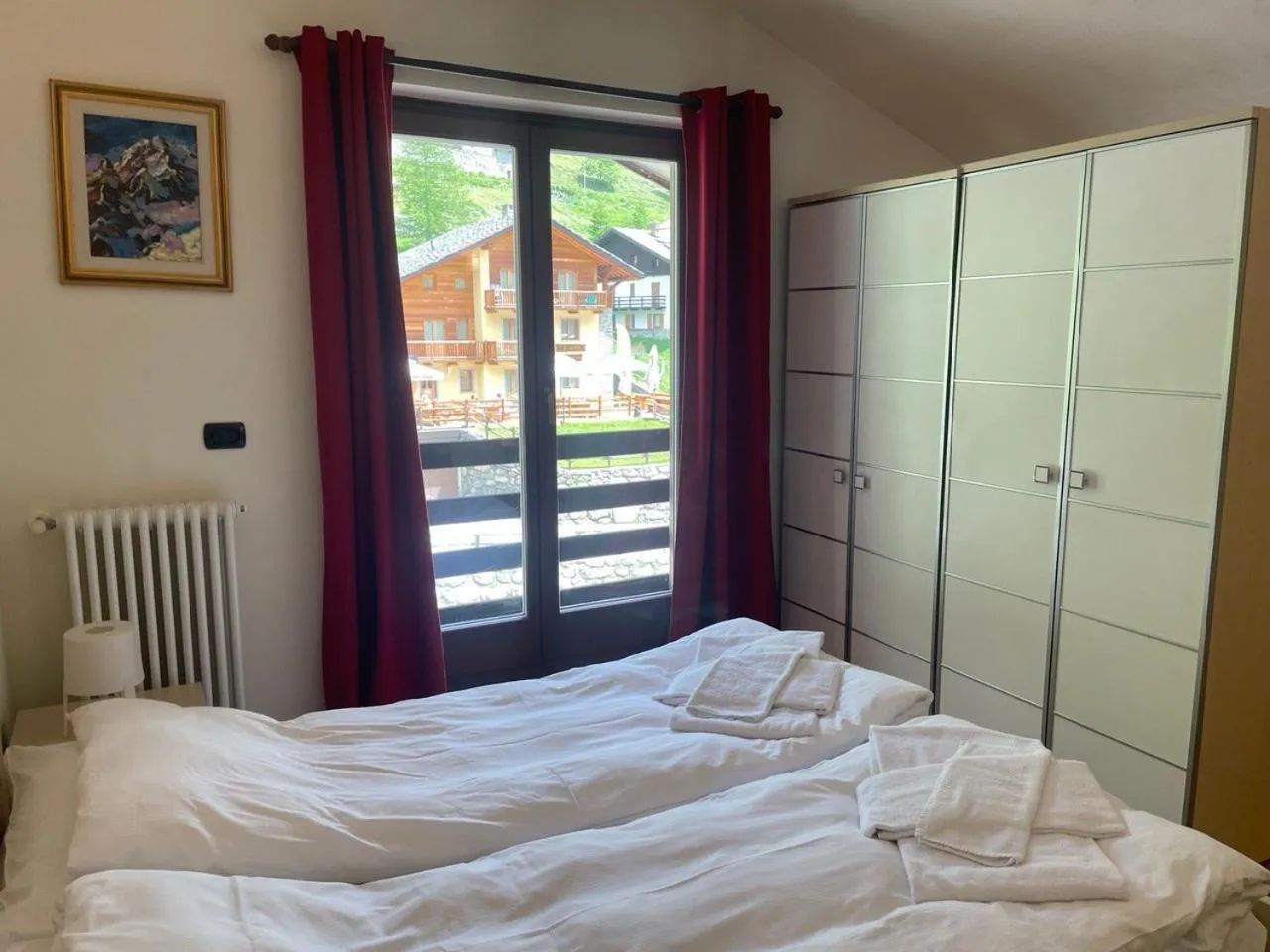 Bedroom, Bed in Residence Le Marmotte