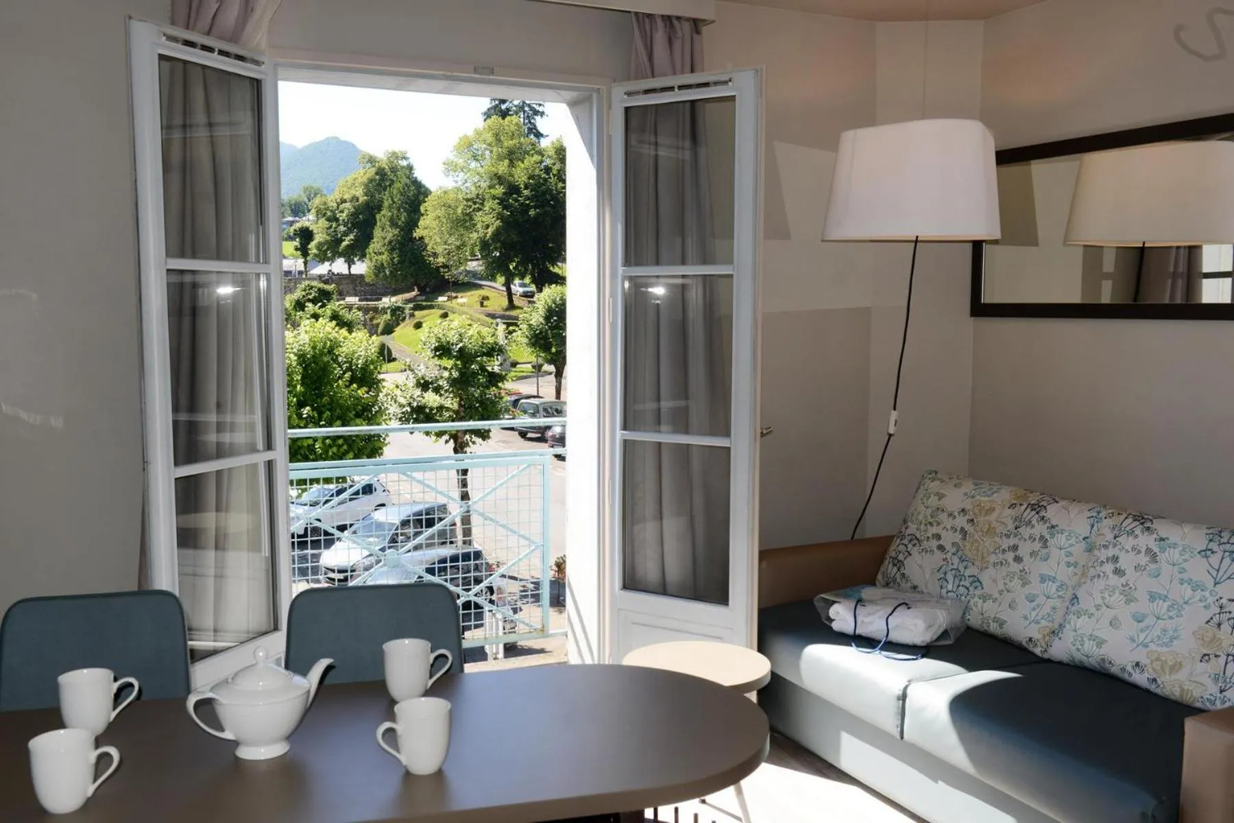 Seating area in La Résidence des Thermes