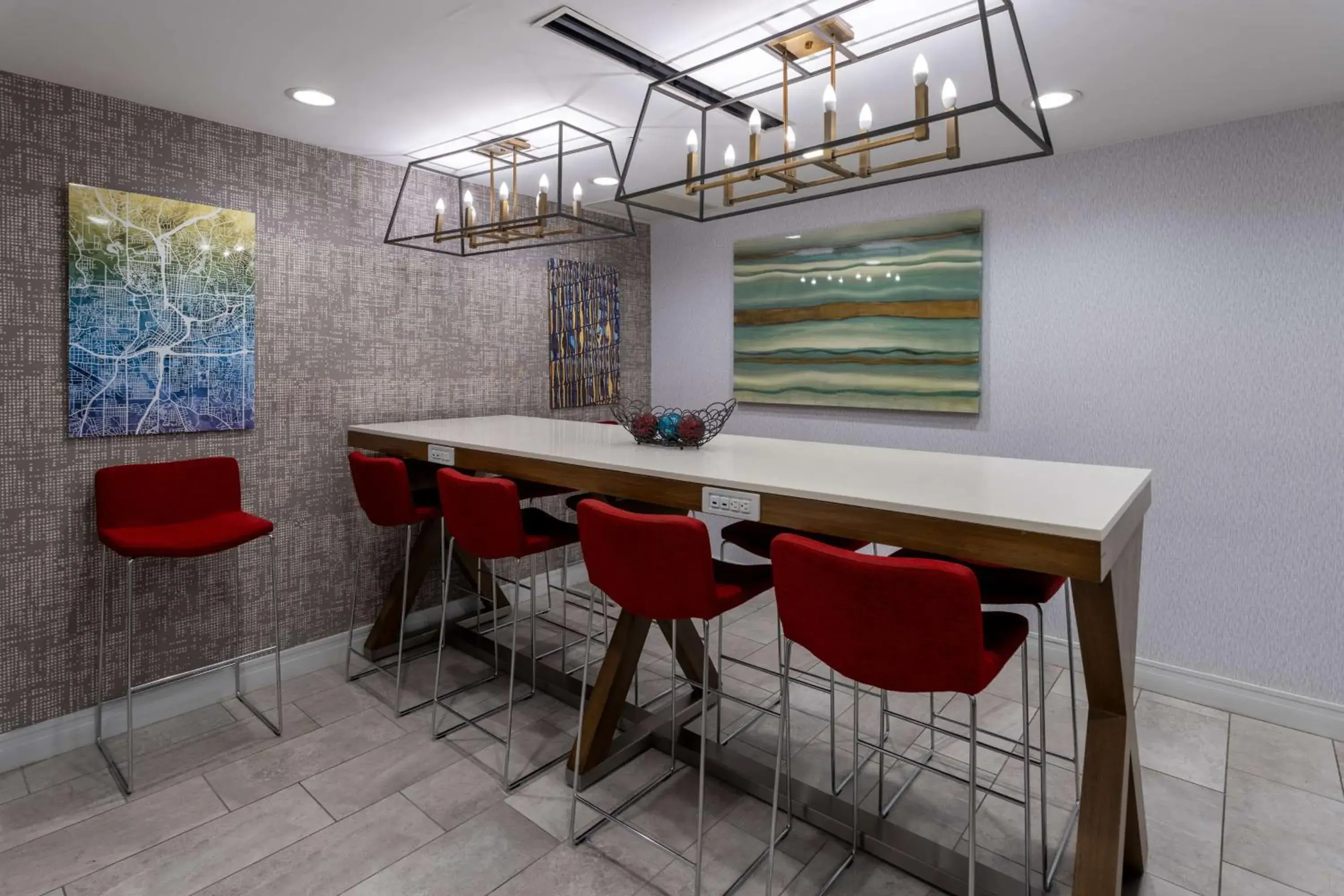 Lobby or reception in Hampton Inn Atlanta-Georgia Tech-Downtown Lobby or reception in Hampton Inn Atlanta-Georgia Tech-Downtown