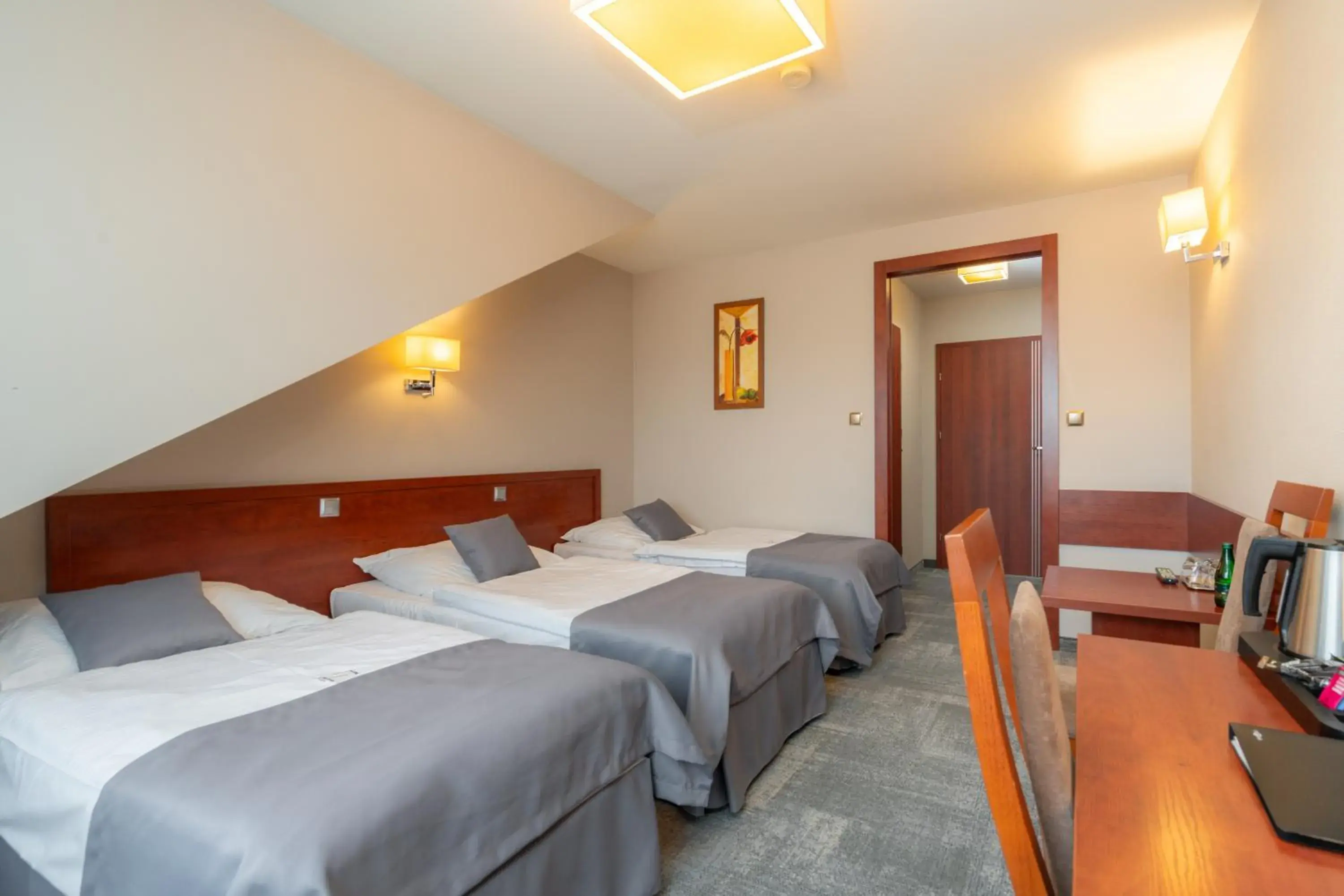 Standard Triple Room in Hotel Badura Standard Triple Room in Hotel Badura