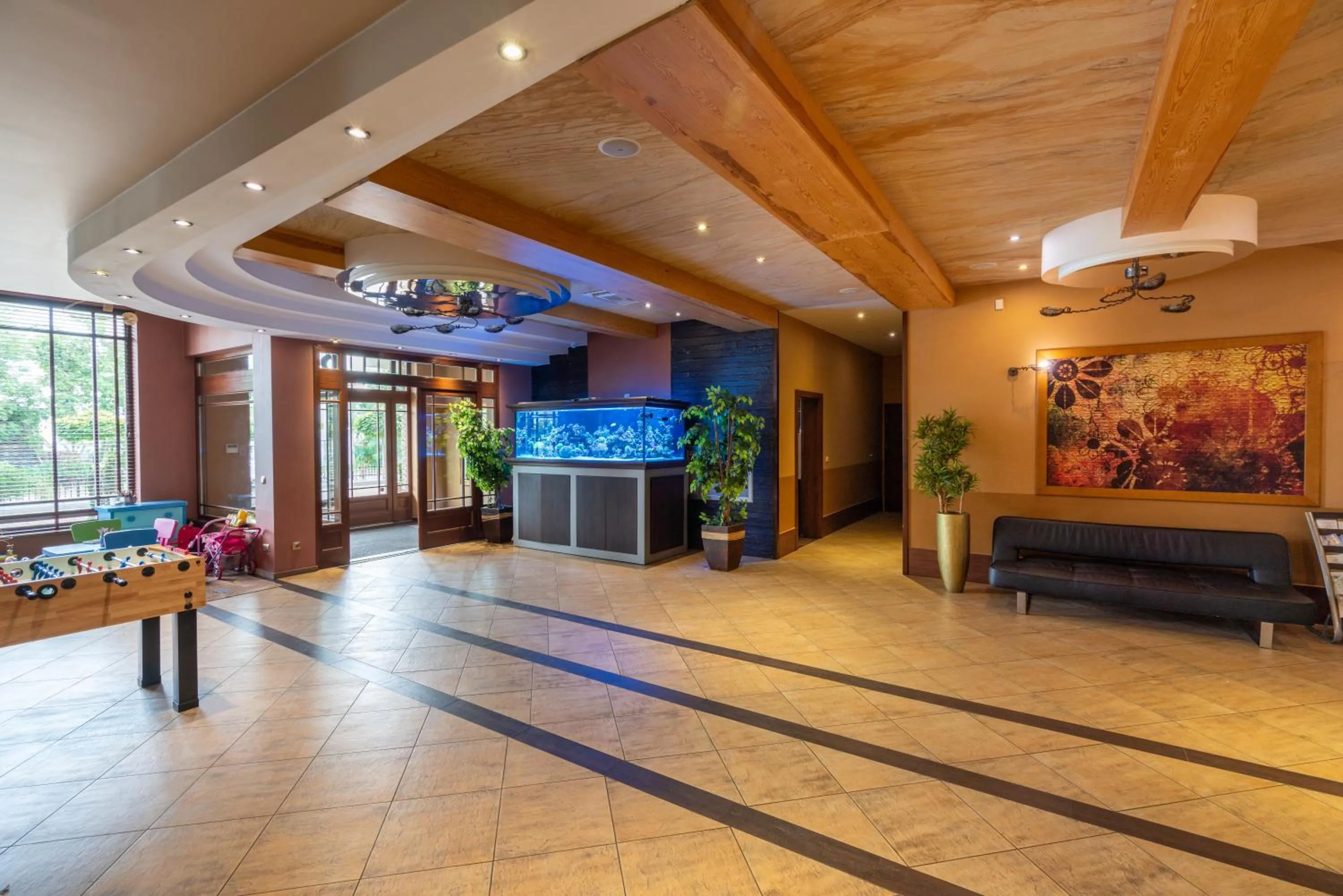 Lobby or reception in Hotel Badura