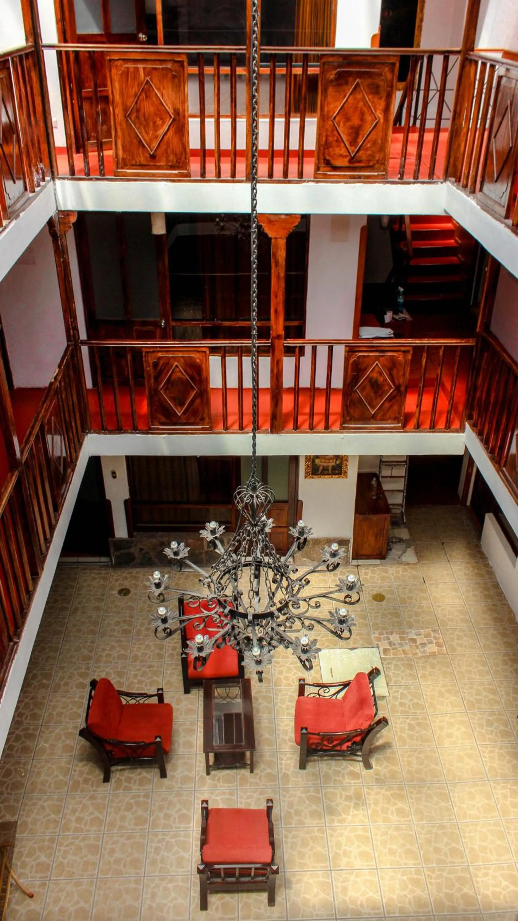 Patio in SAN BLAS PLAZA INn