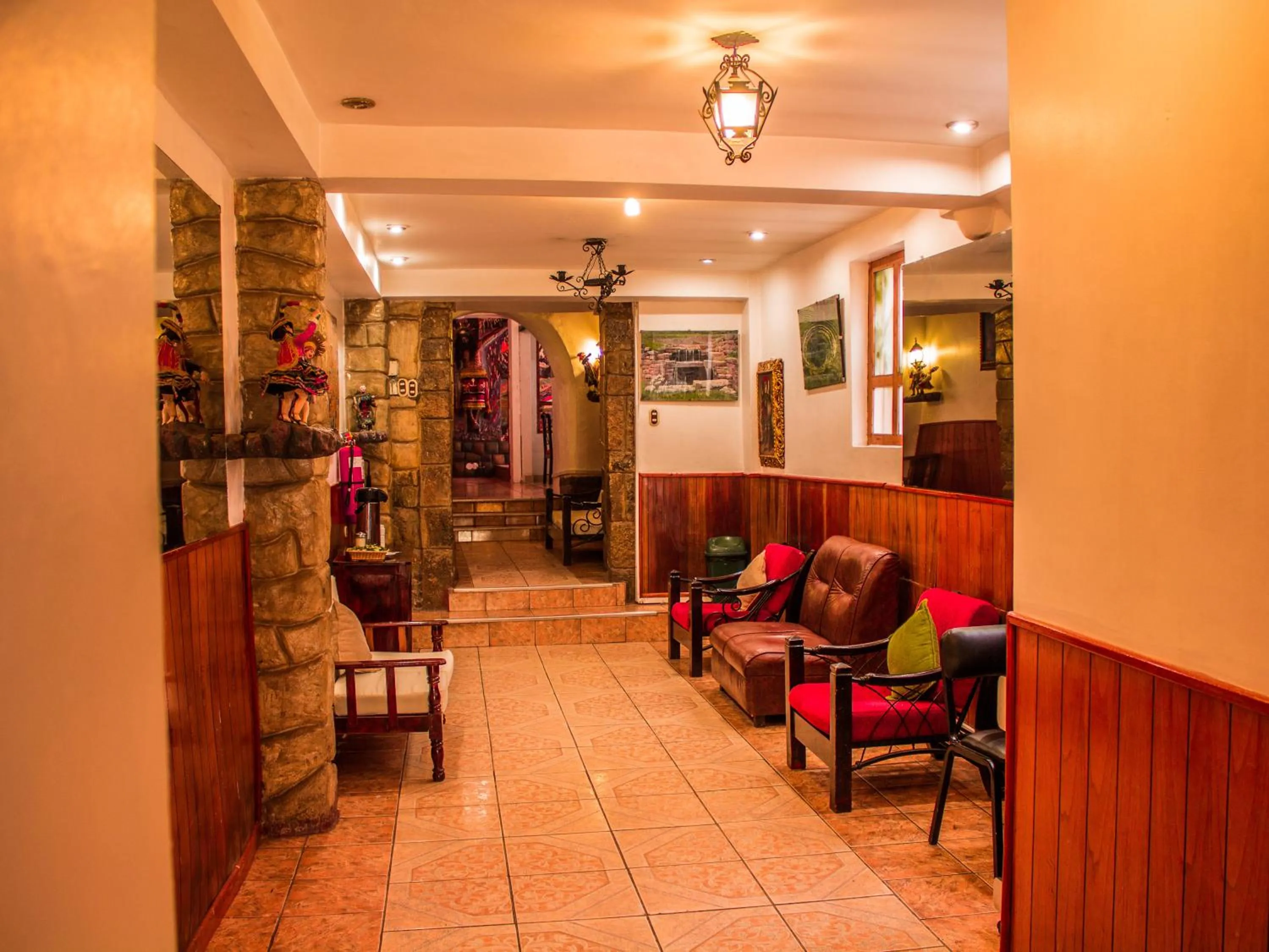 Lobby or reception in SAN BLAS PLAZA INn