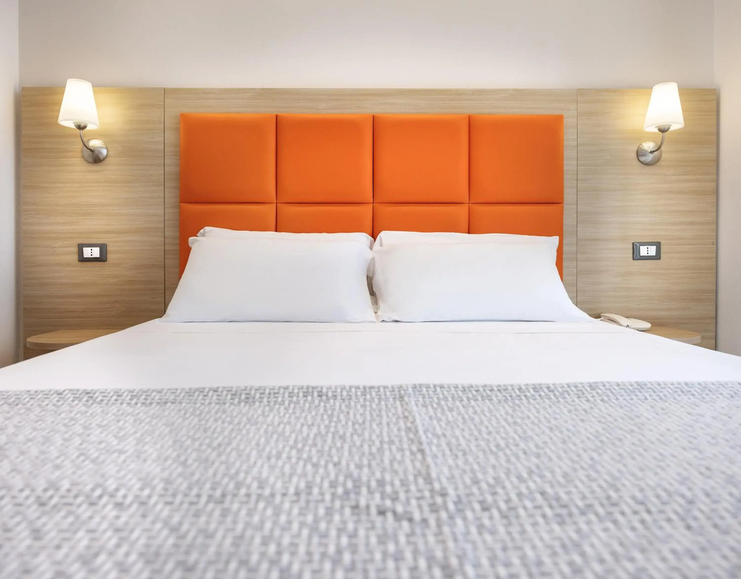 Bed in Hotel Riviera