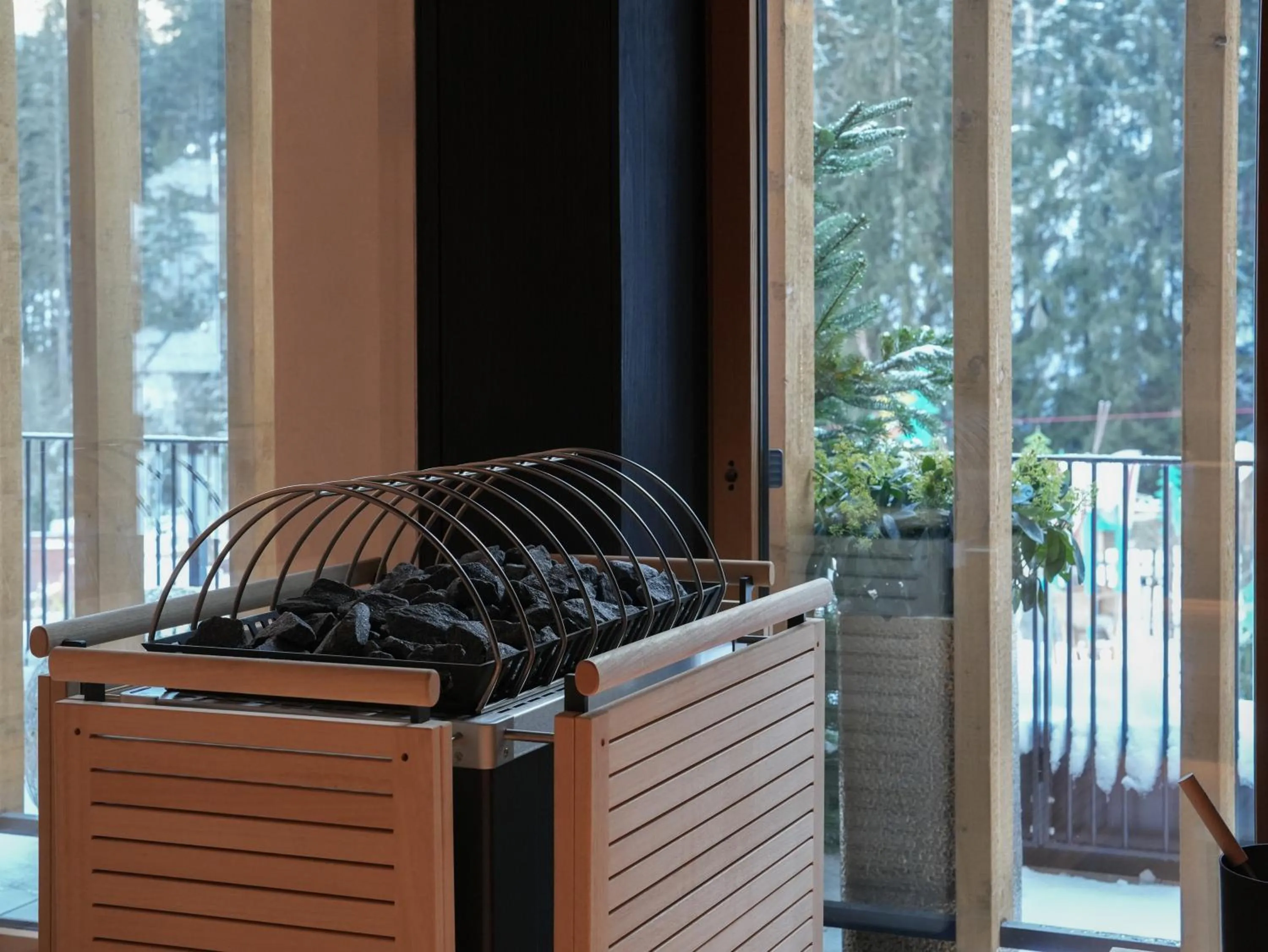 Sauna in Habachklause Familien Bauernhof Resort