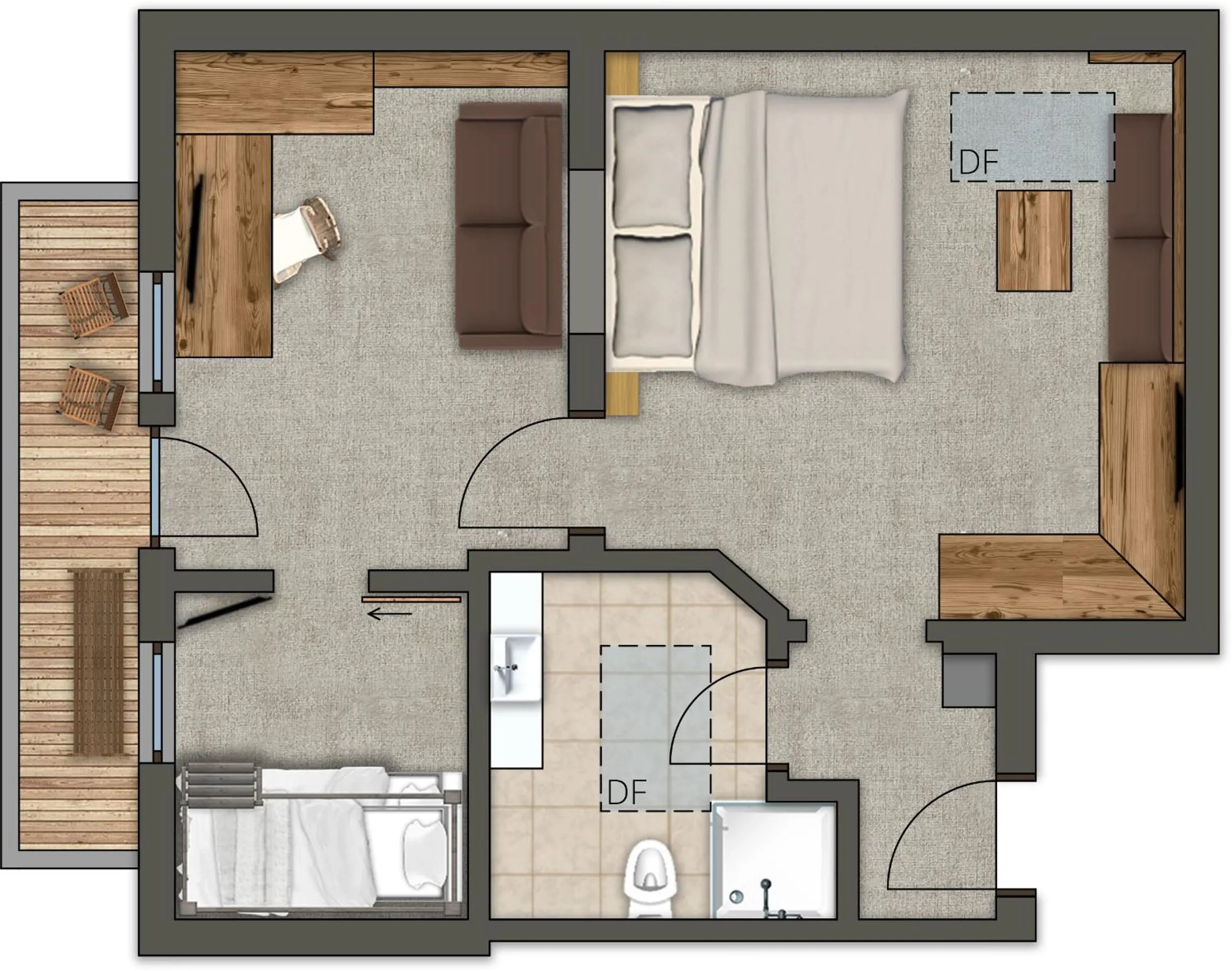 Decorative detail in Habachklause Familien Bauernhof Resort