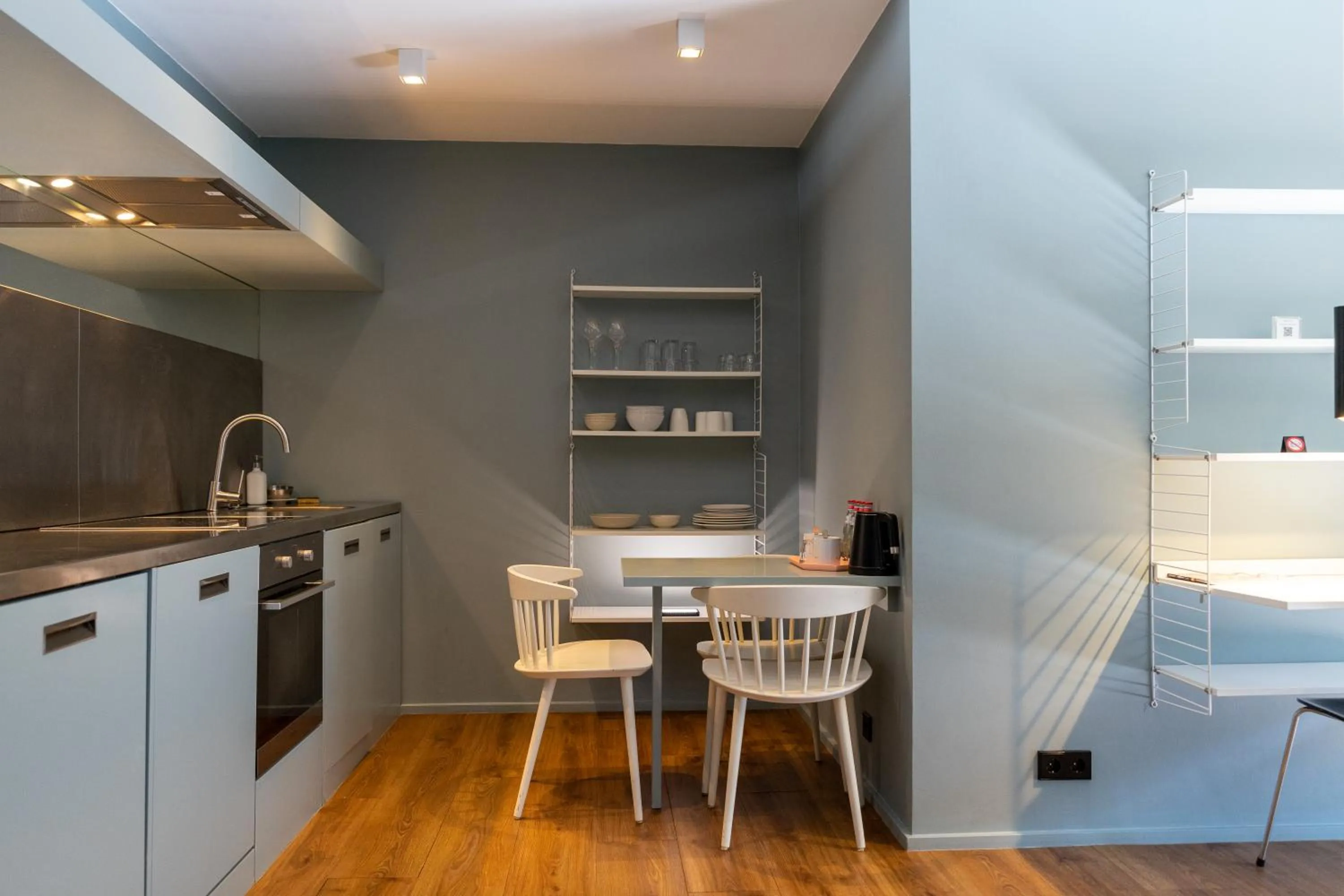 Kitchen or kitchenette in Hostellerie du Grünewald