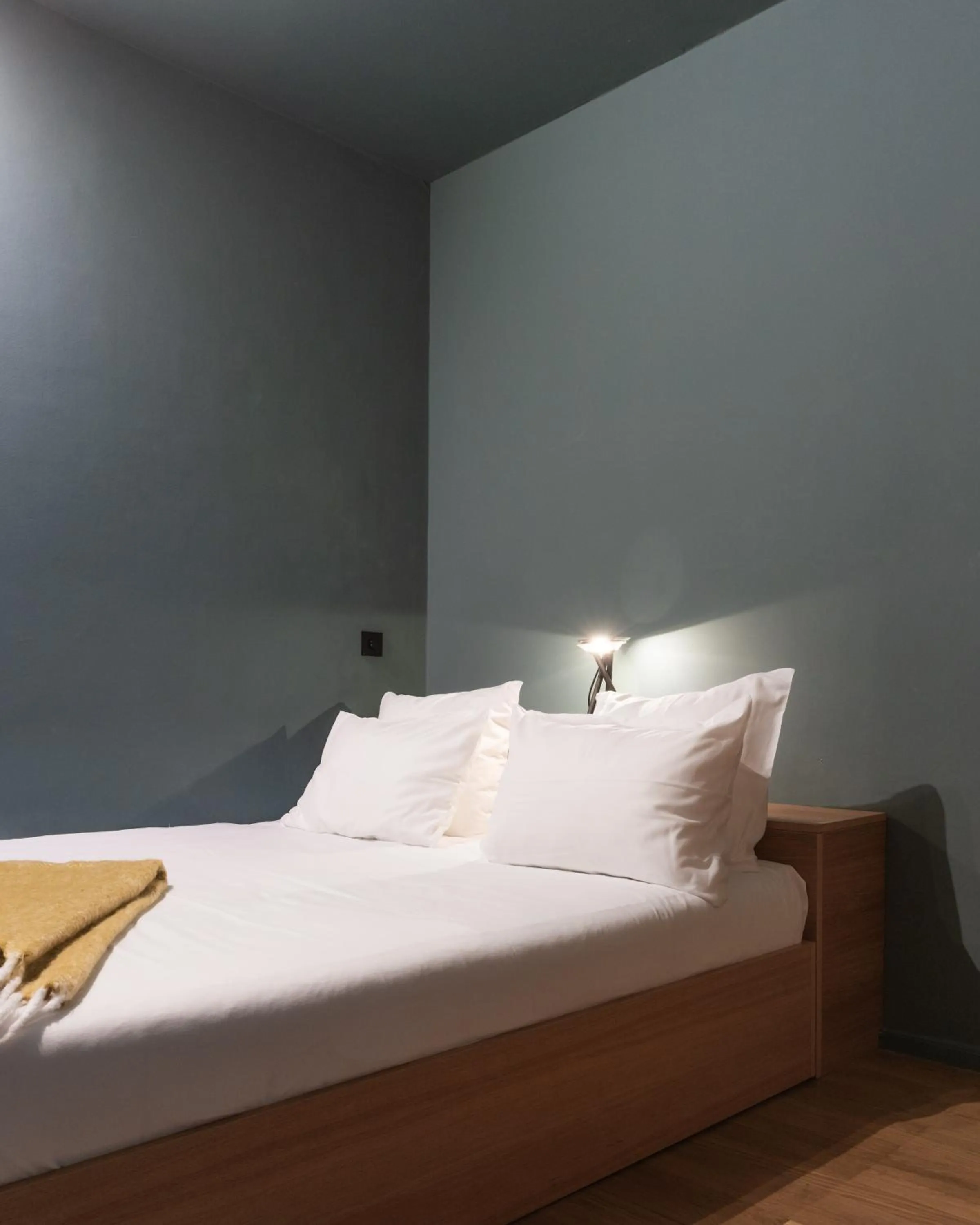 Bed in Hostellerie du Grünewald