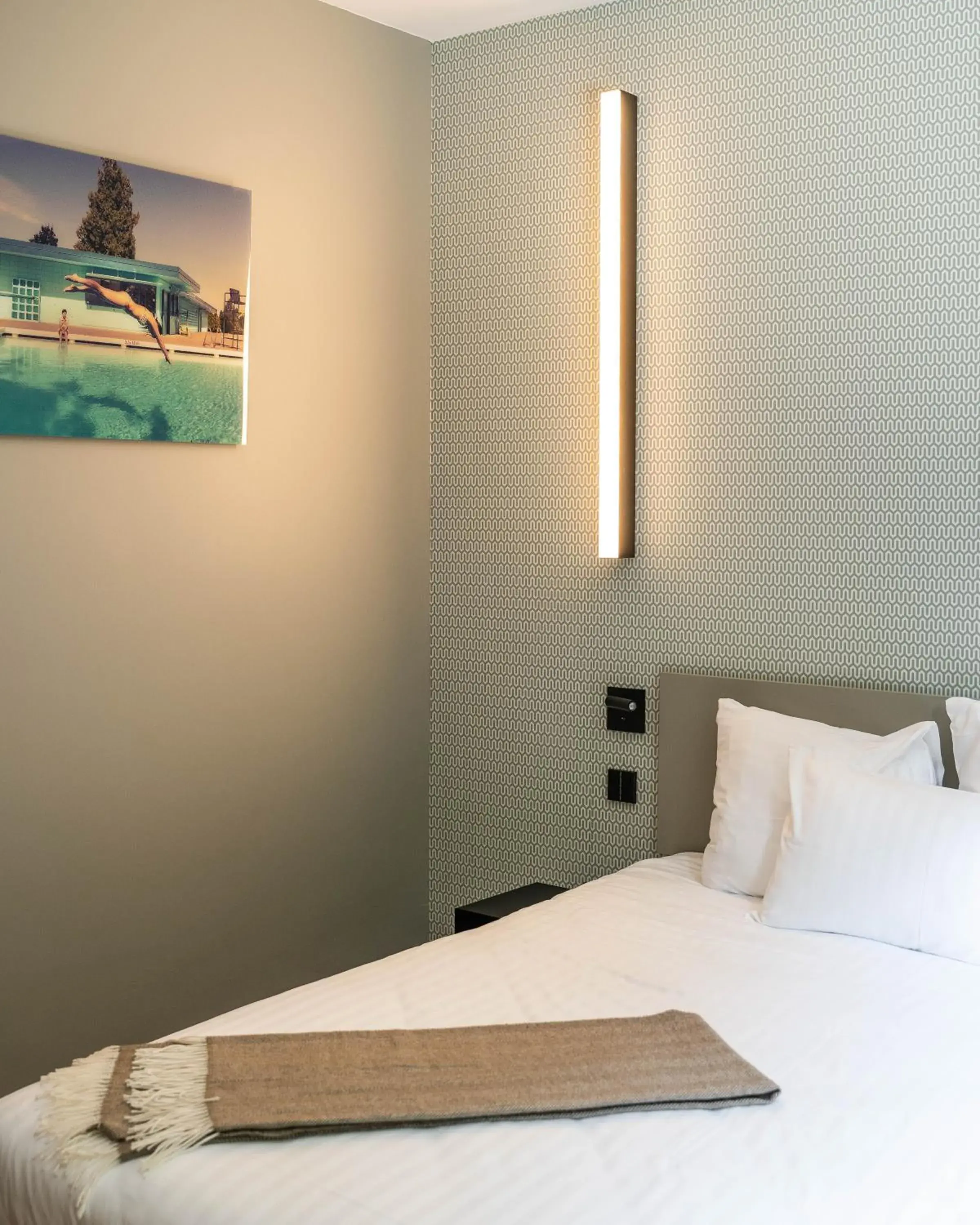 Bedroom, Bed in Hostellerie du Grünewald Bedroom, Bed in Hostellerie du Grünewald