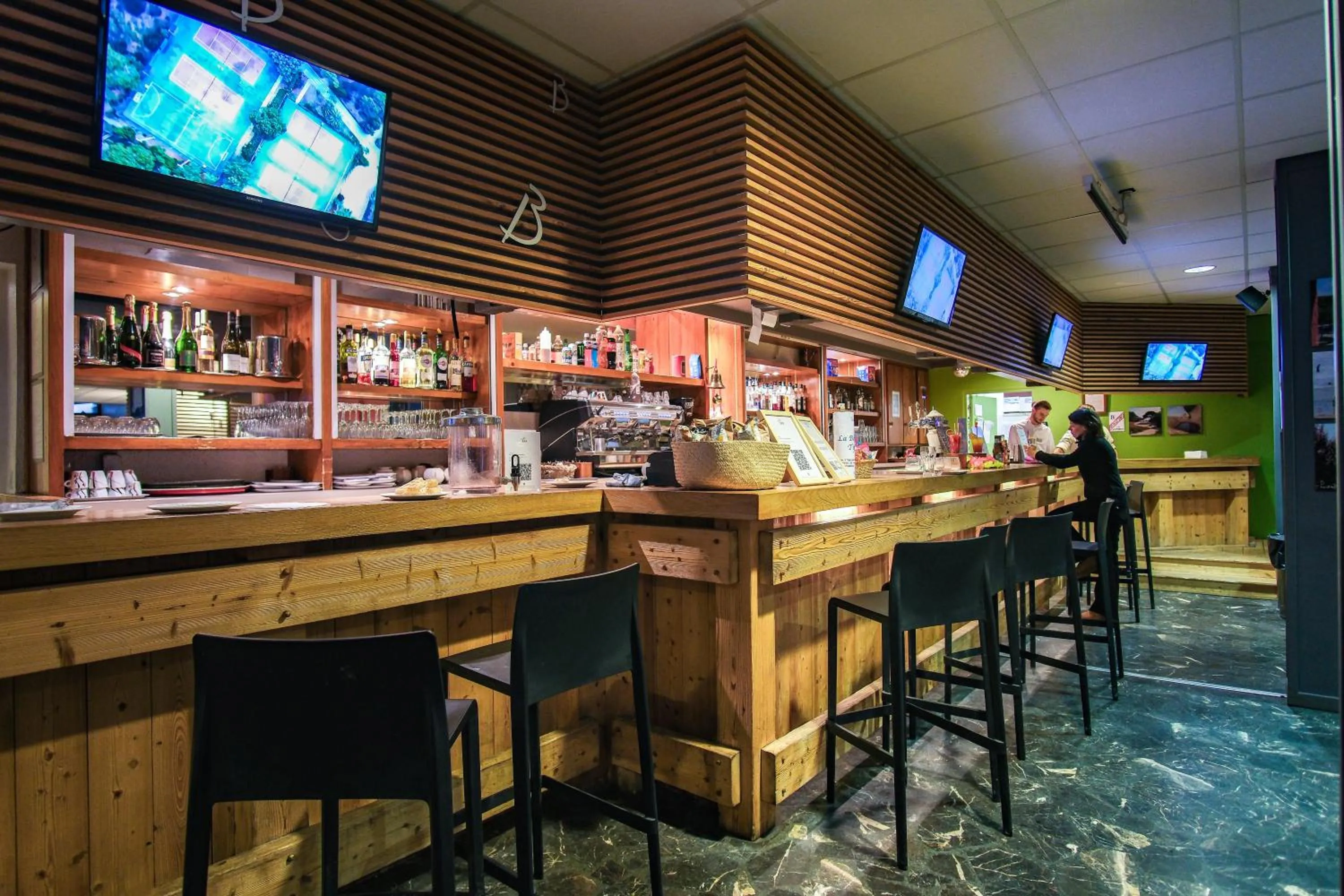 Lounge or bar in Belambra Clubs Praz-sur-Arly - L'Alisier