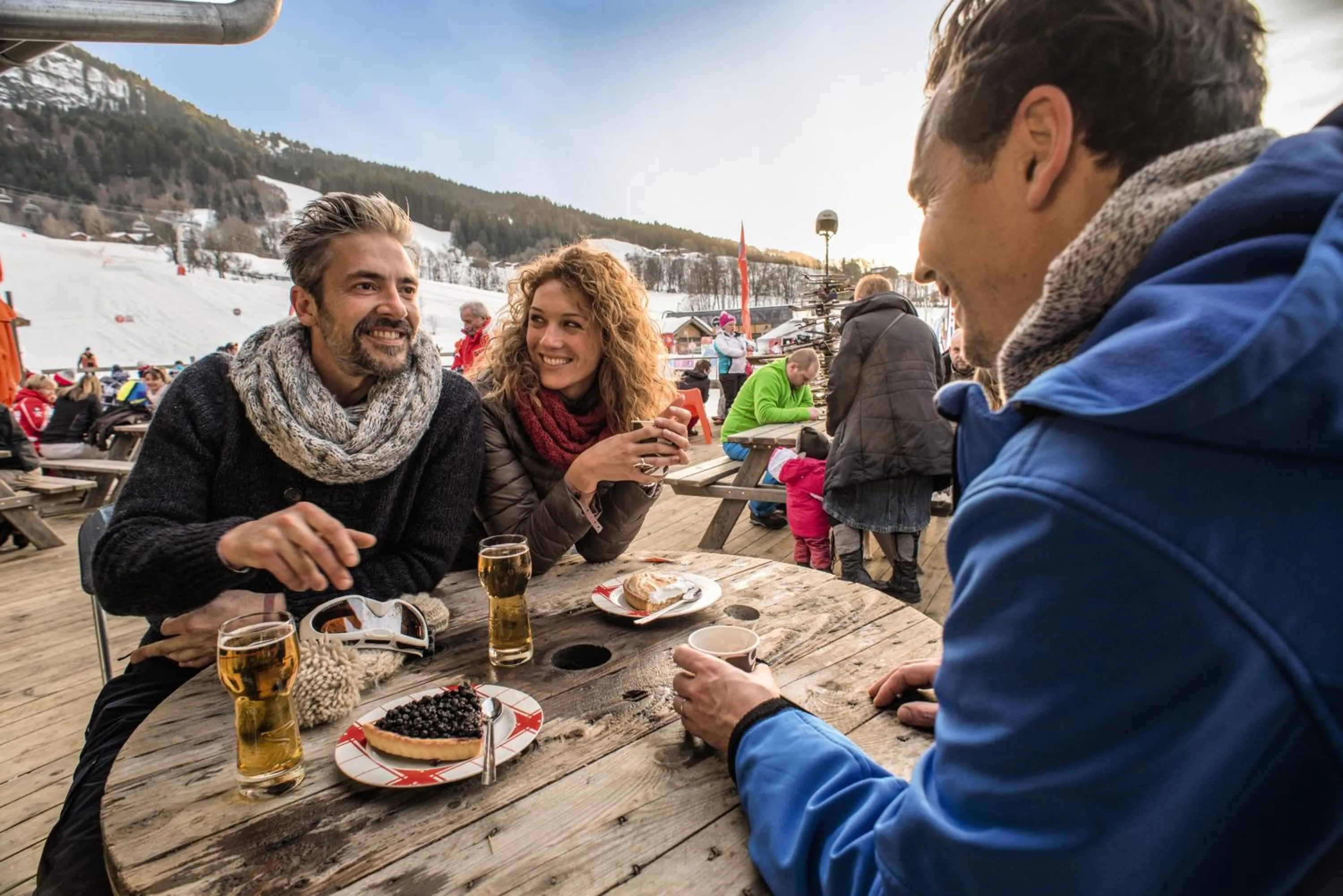 Patio in Belambra Clubs Praz-sur-Arly - L'Alisier