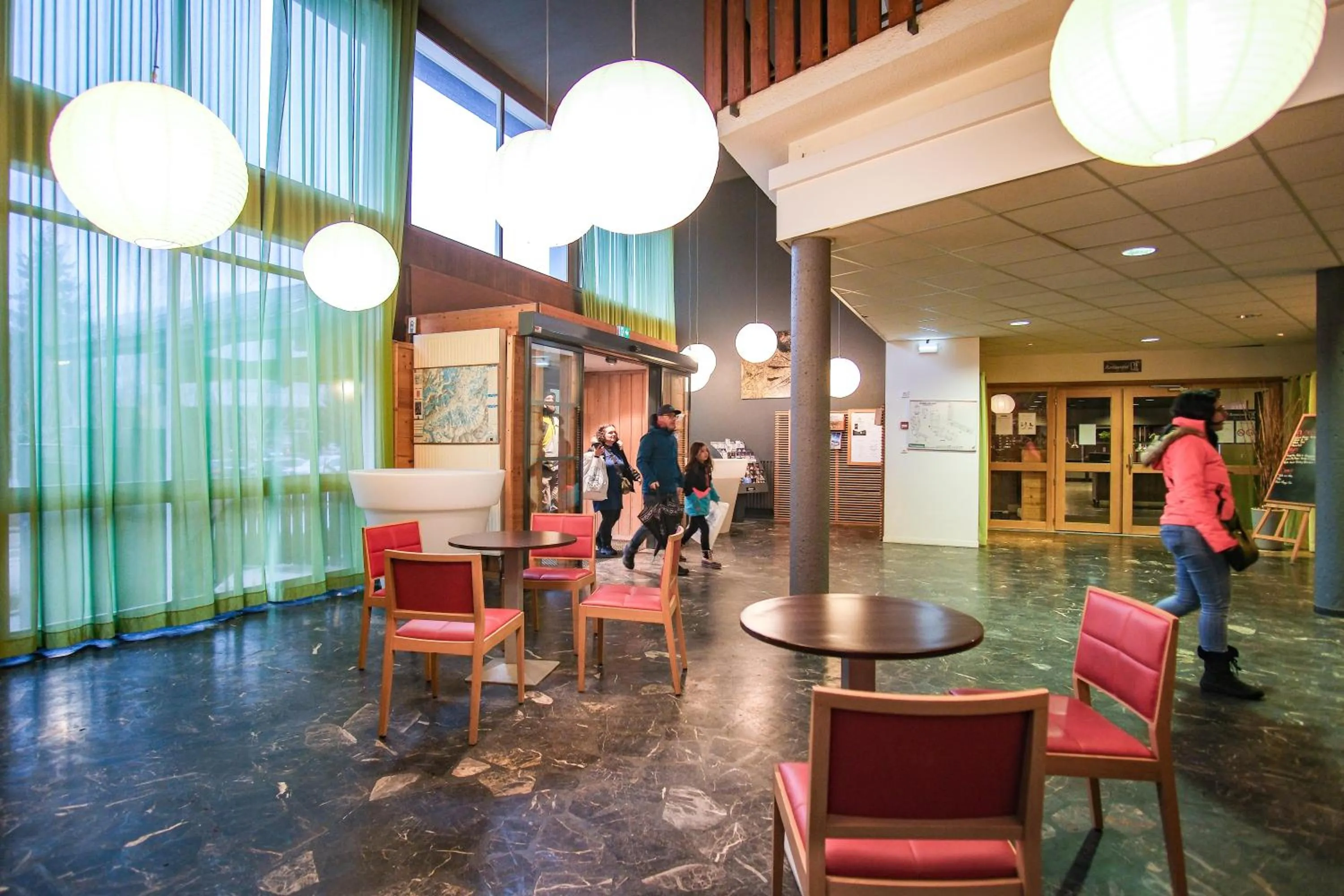 Lobby or reception in Belambra Clubs Praz-sur-Arly - L'Alisier
