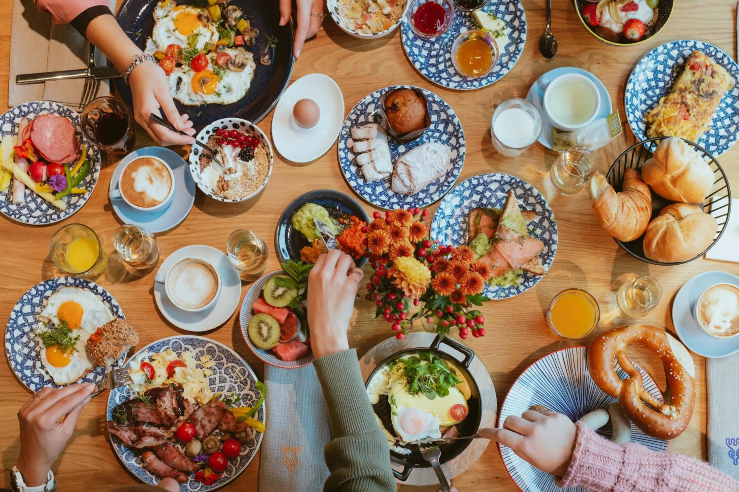 Breakfast in Hotel Blü Gastein