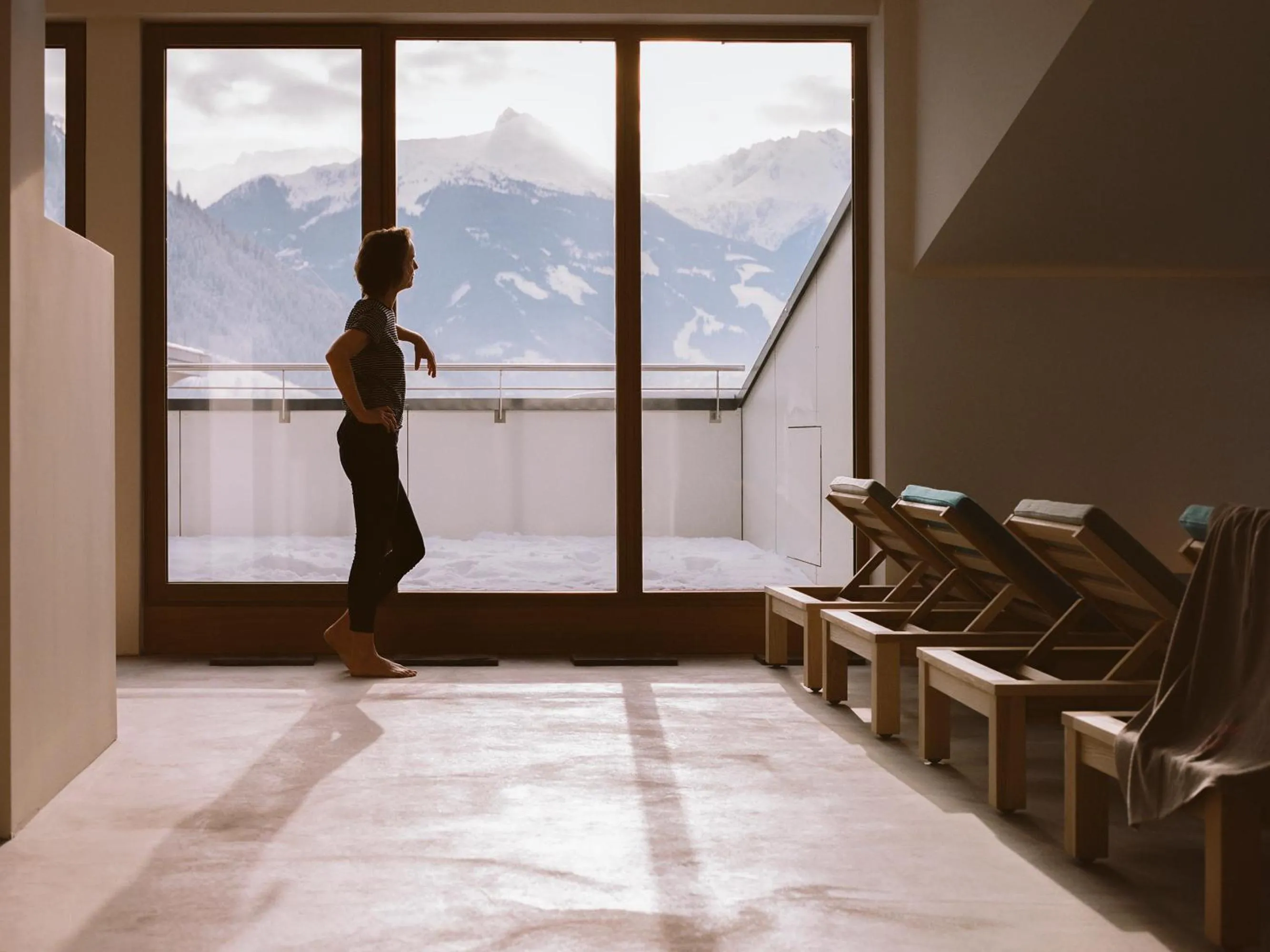 Mountain view in Hotel Blü Gastein