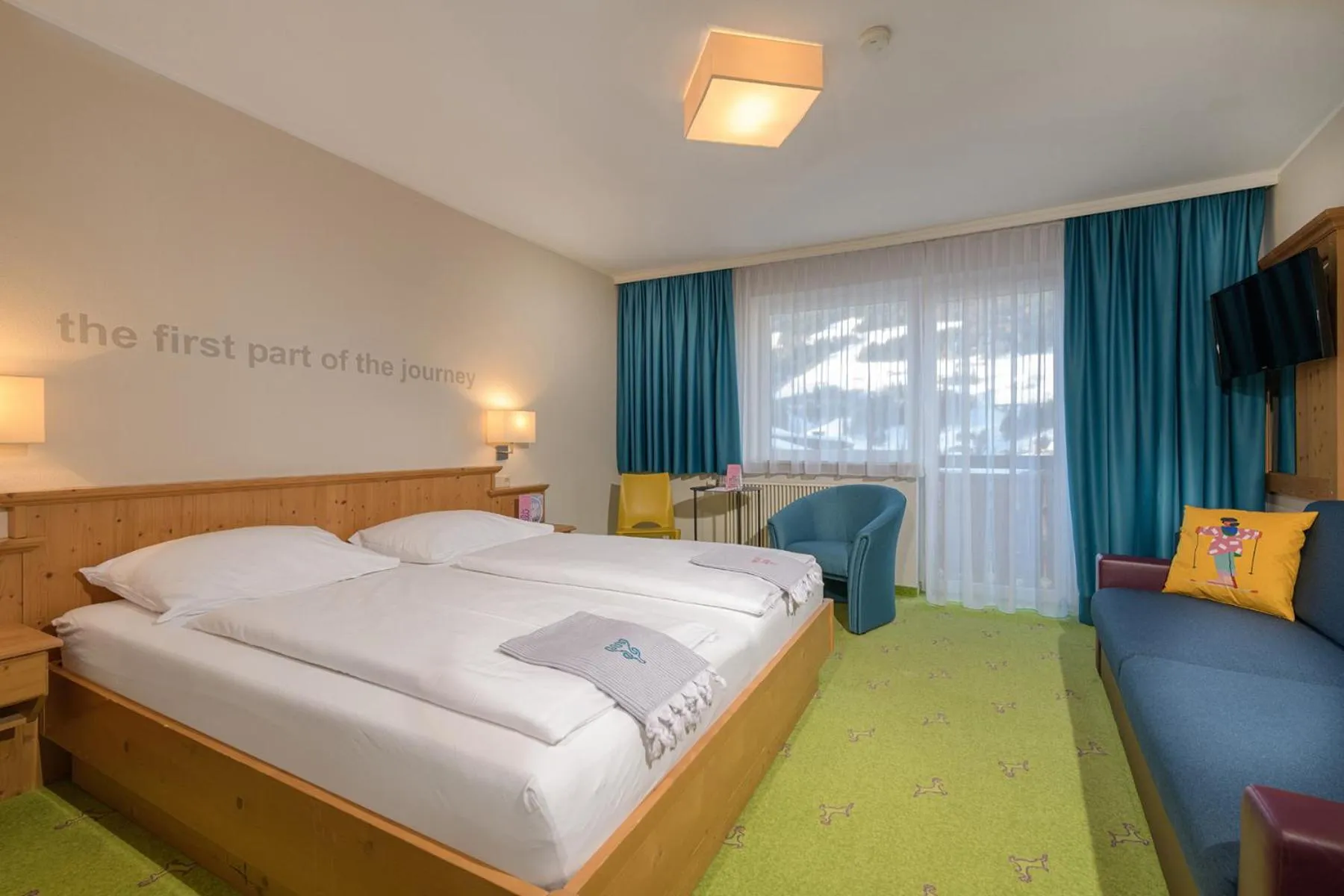 Bed in Hotel Blü Gastein