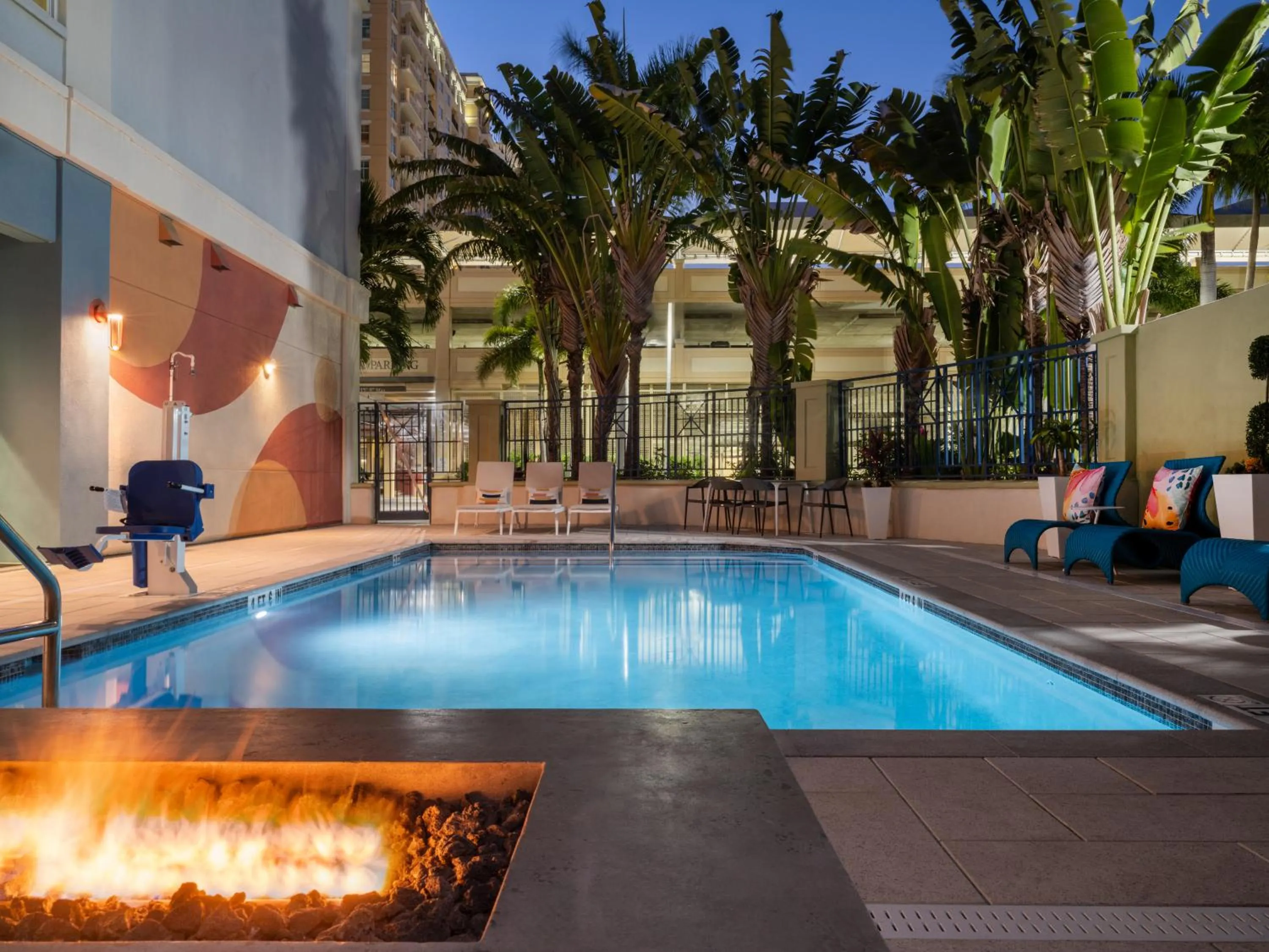 Swimming pool in voco Sarasota by IHG