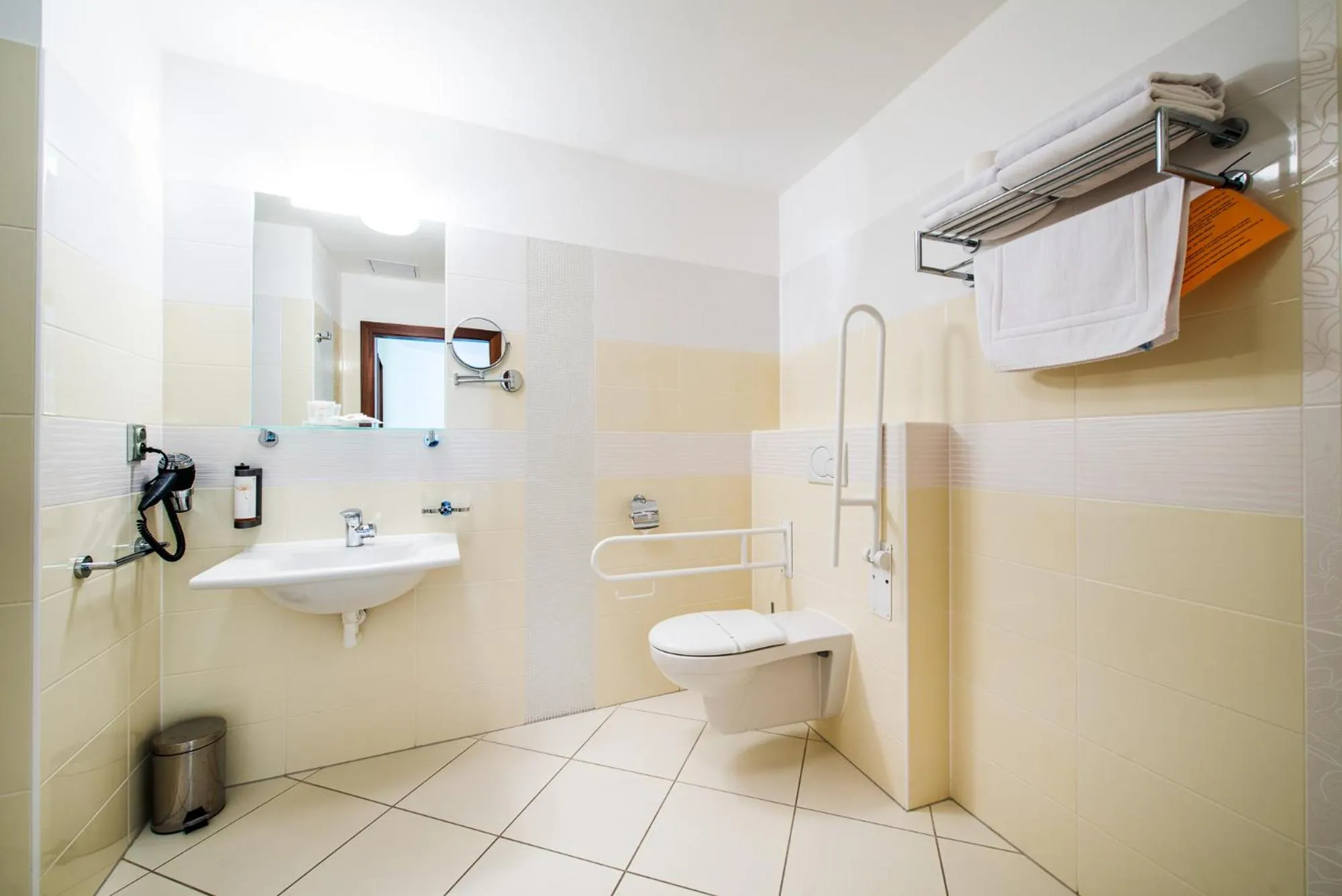 Toilet in Hotel Mlynska