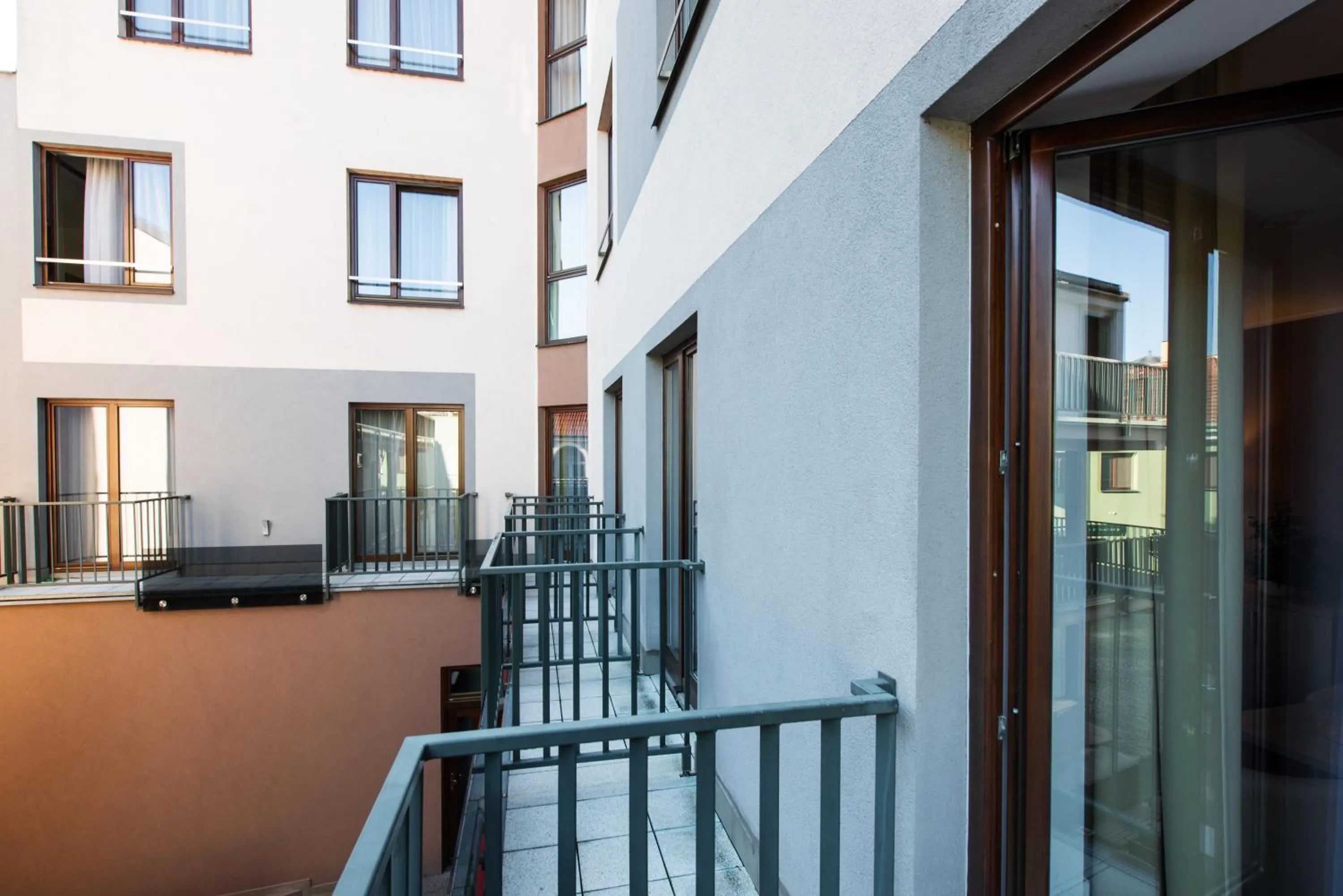 Balcony/Terrace in Hotel Mlynska