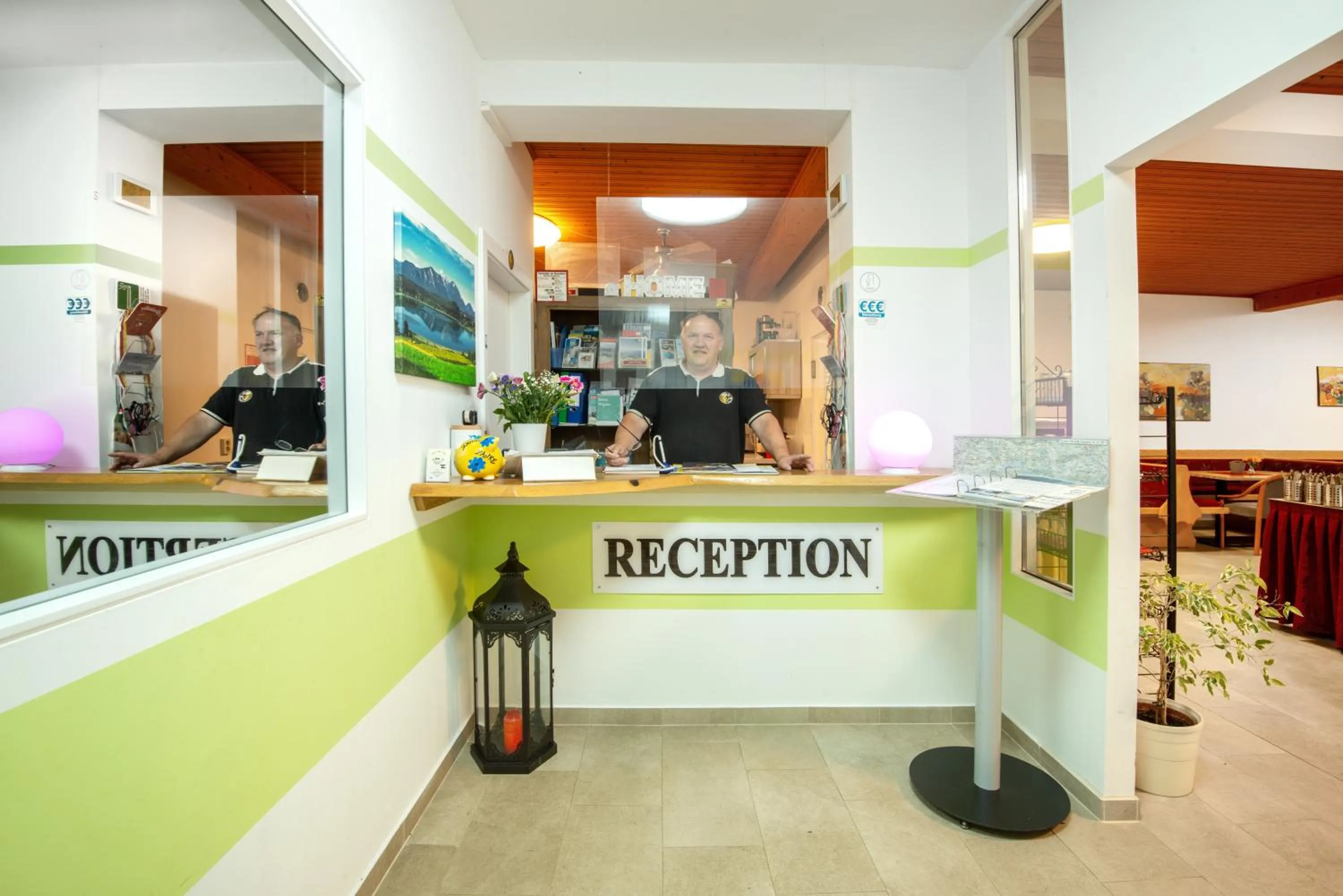 Lobby or reception in Bed & Breakfast Eckwirt