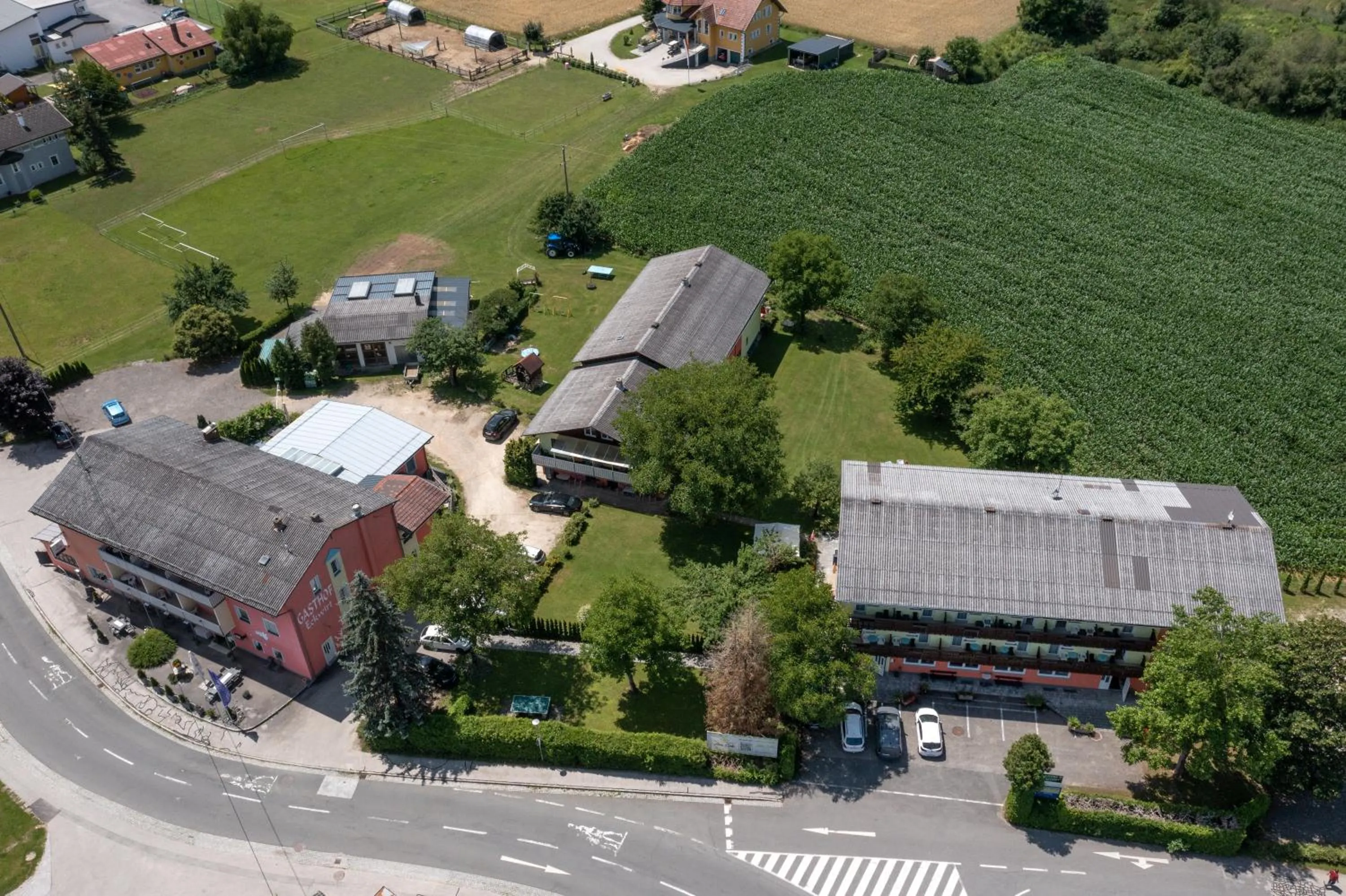 Garden in Bed & Breakfast Eckwirt