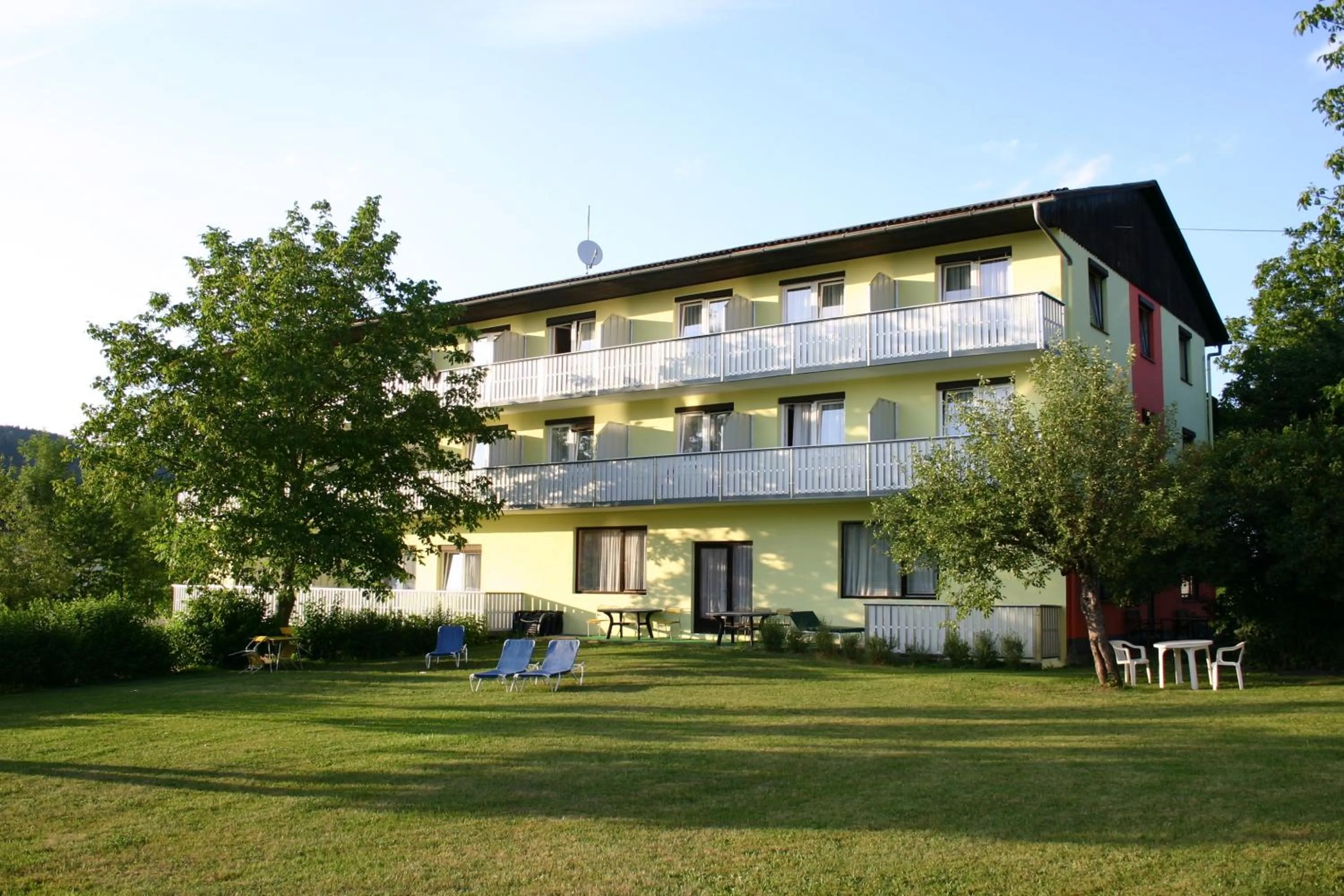 Patio in Bed & Breakfast Eckwirt