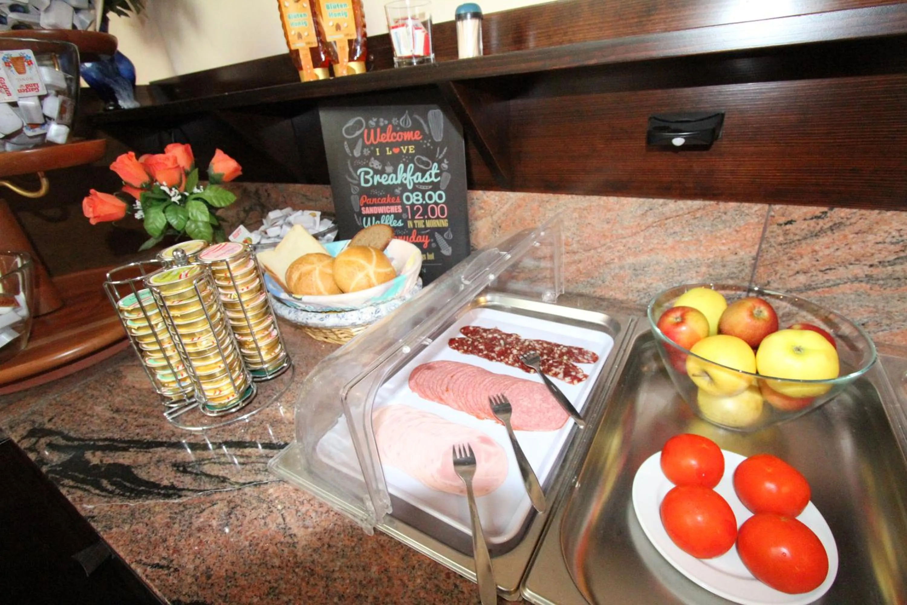 Continental breakfast in Bed & Breakfast Eckwirt